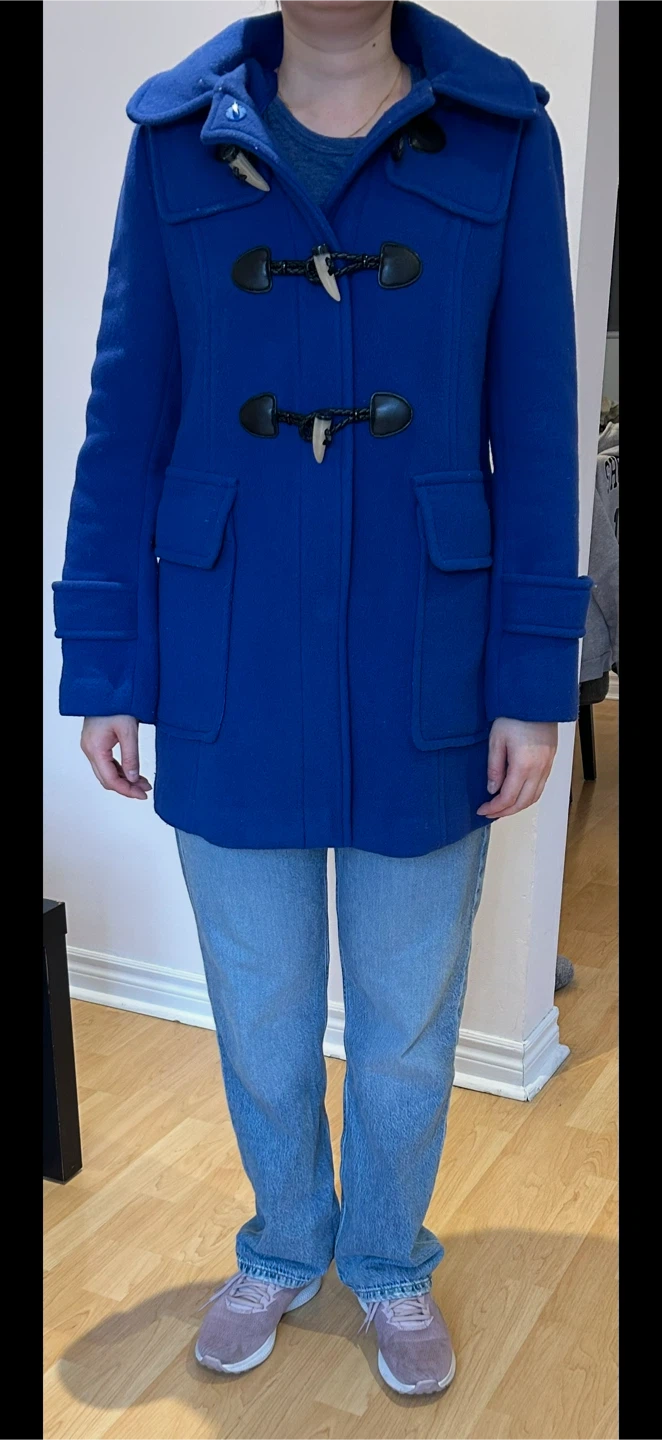 Beautiful Blue Wool Coat - photo 2