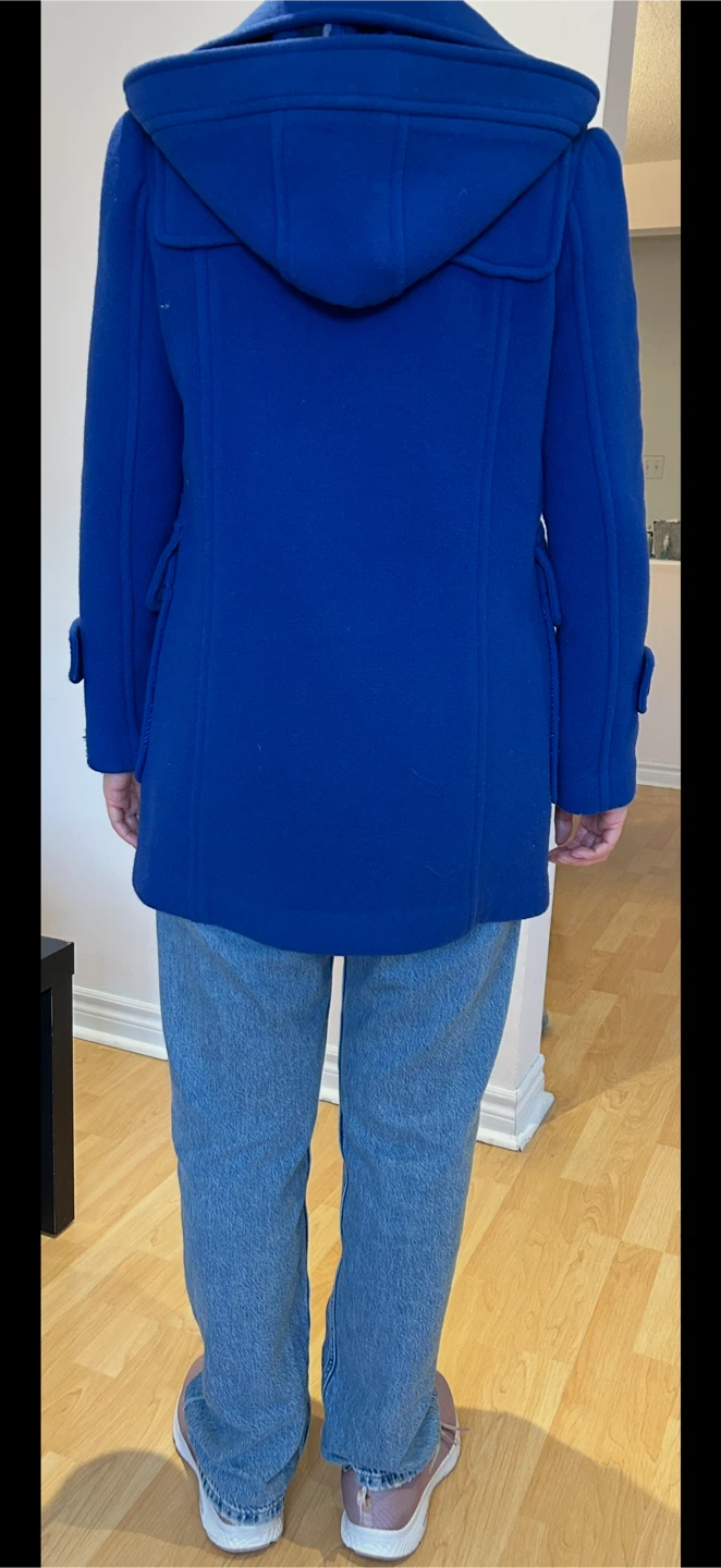 Beautiful Blue Wool Coat - photo 3
