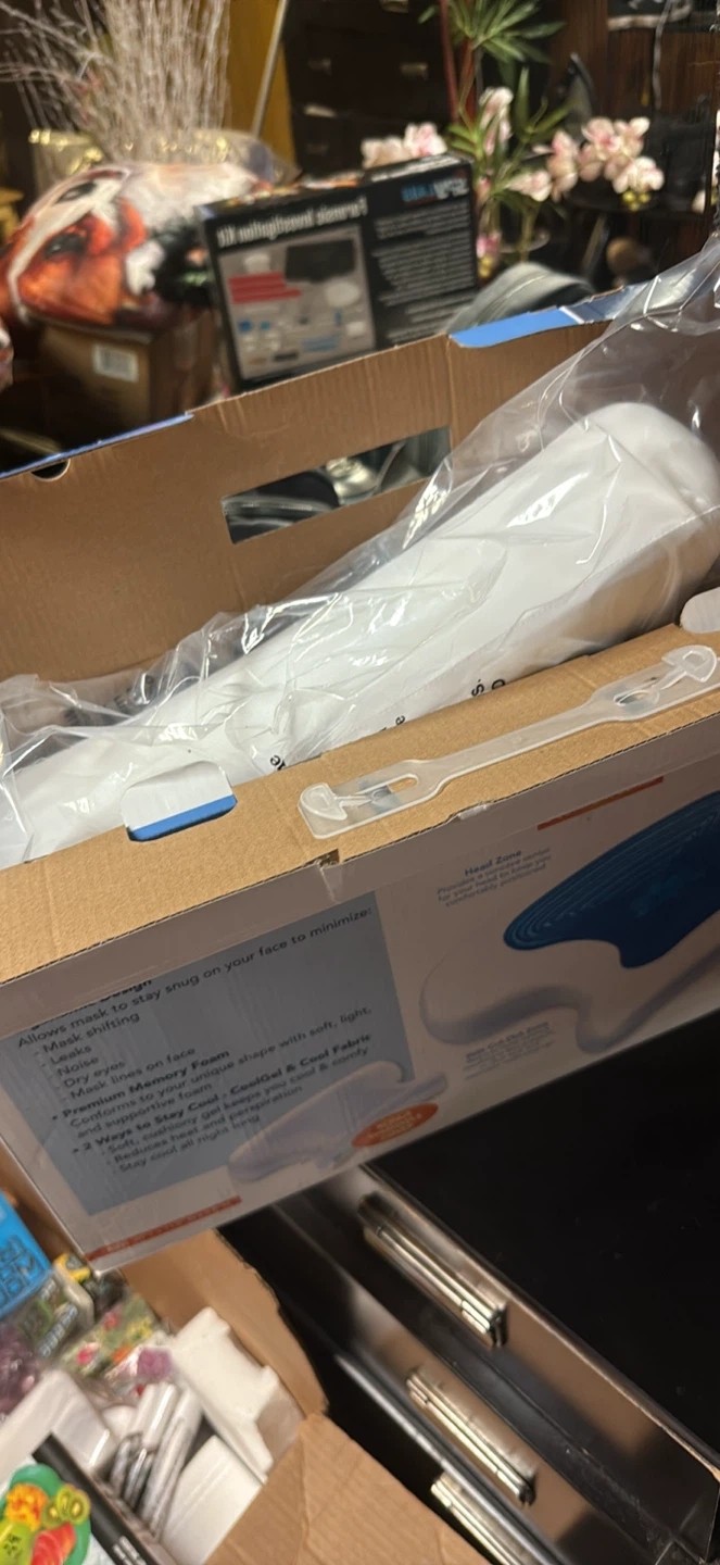 CPAP Pillow for Reduced Mask Leaks - photo 2