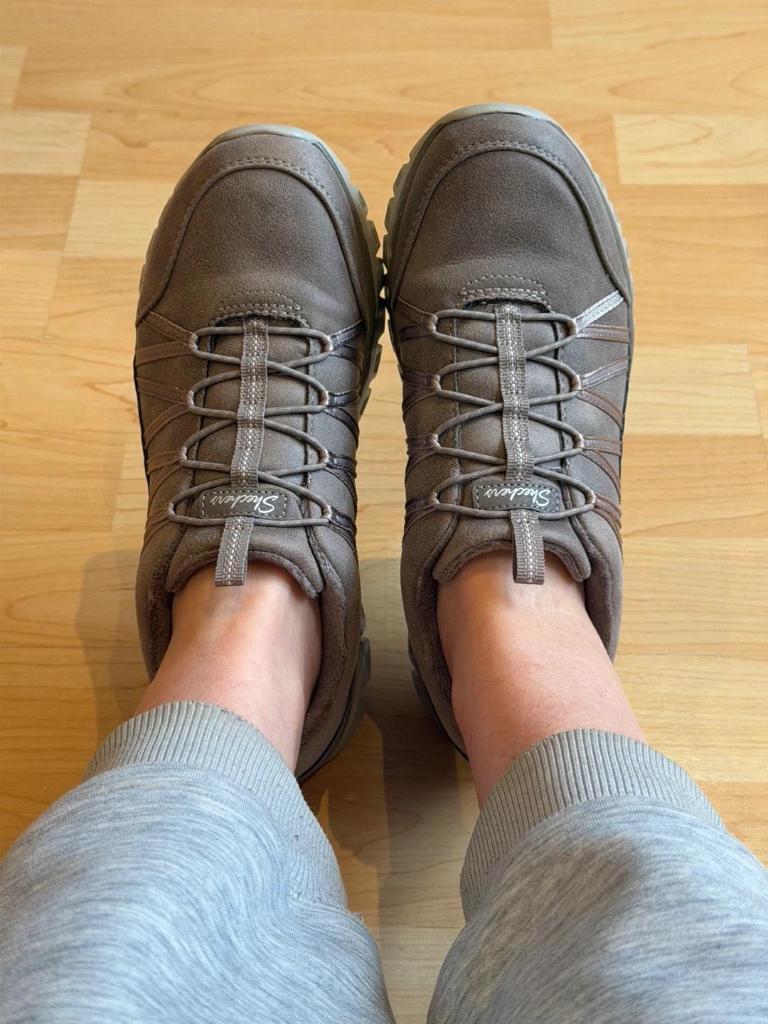 Skechers Hands Free Slip-Ins Women's Sneakers Taupe Size 8 - photo 4