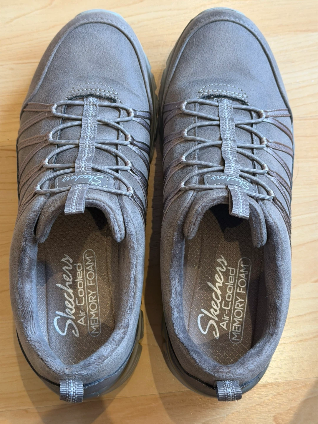 Skechers Hands Free Slip-Ins Women's Sneakers Taupe Size 8 - photo 3