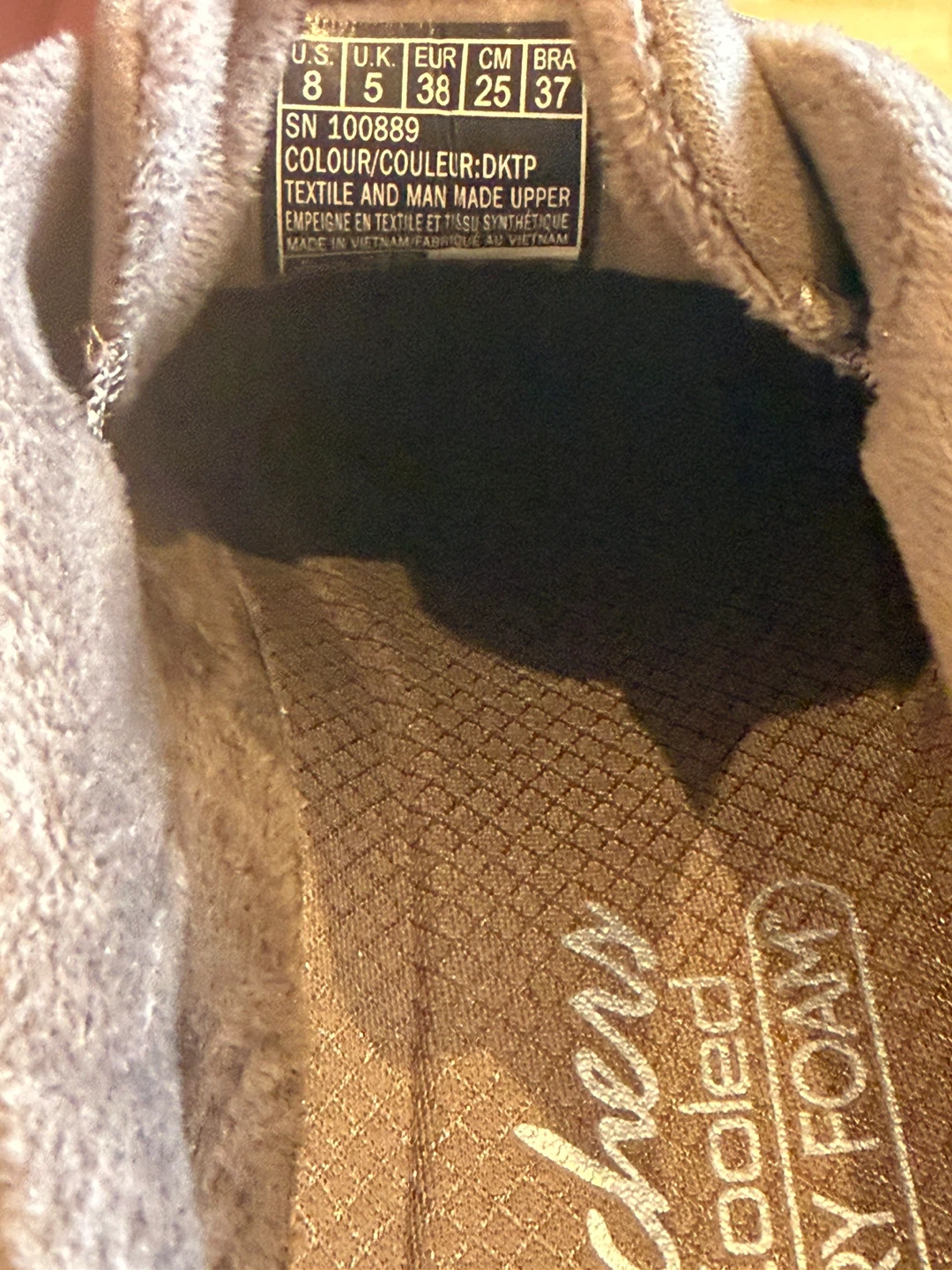 Skechers Hands Free Slip-Ins Women's Sneakers Taupe Size 8 - photo 5
