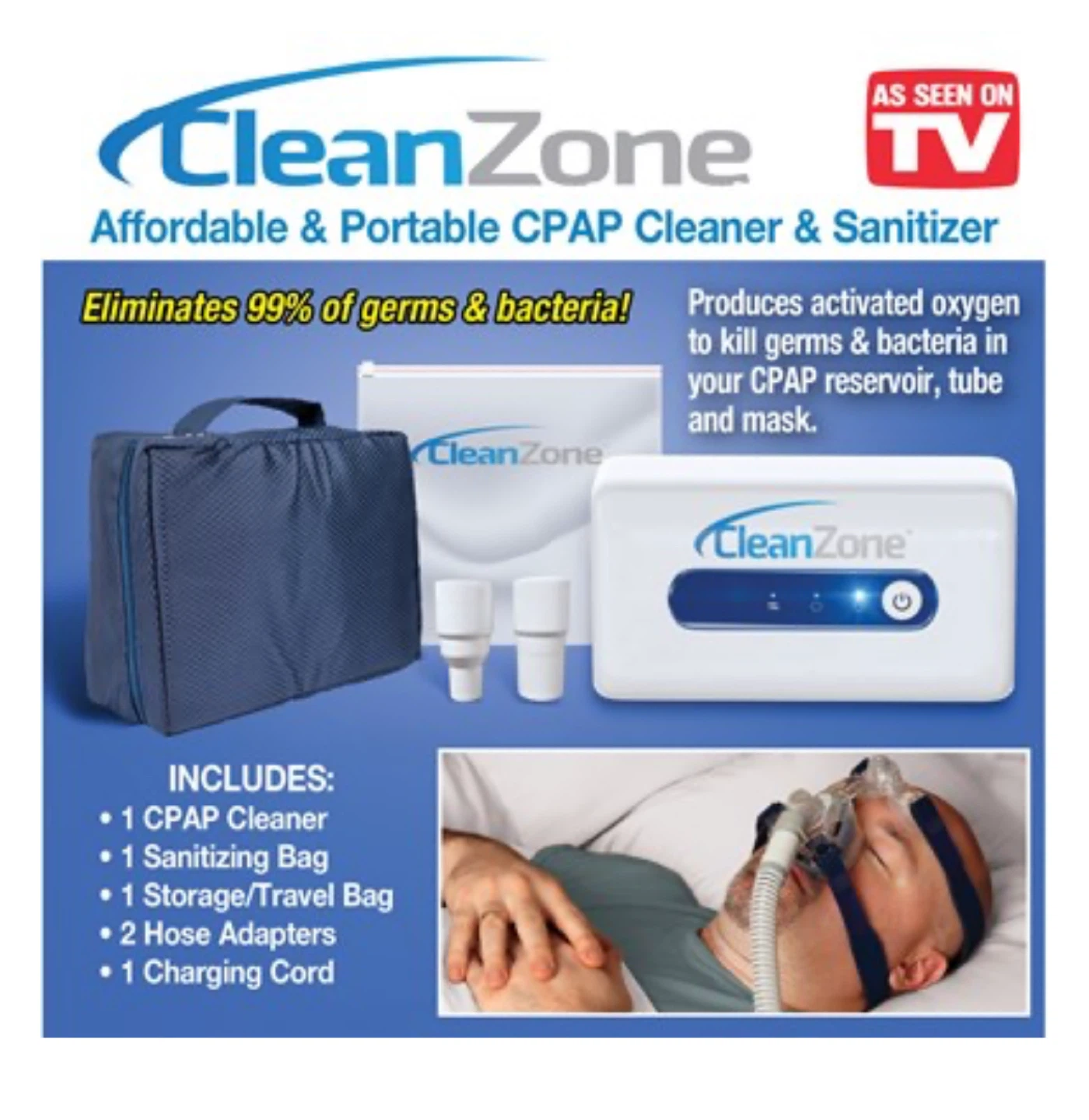 CleanZone CPAP Cleaner and Sanitizer