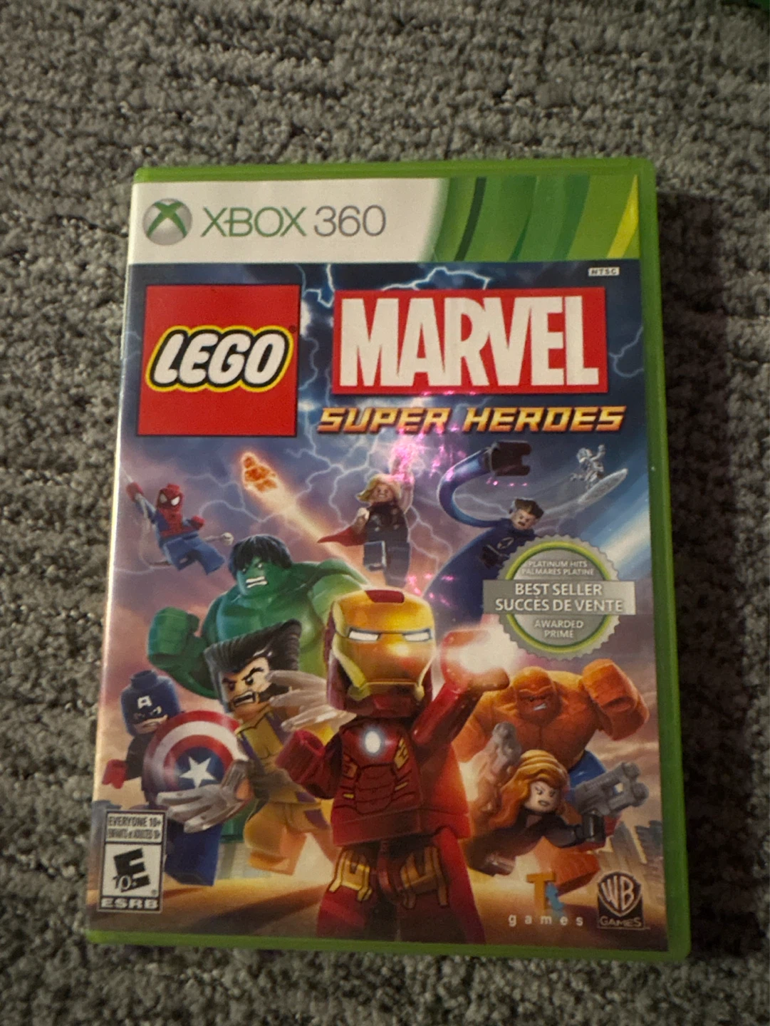 LEGO Marvel Super Heroes XBox 360 Game