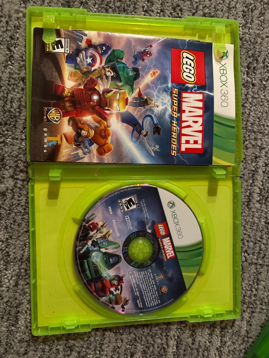 LEGO Marvel Super Heroes XBox 360 Game - photo 3