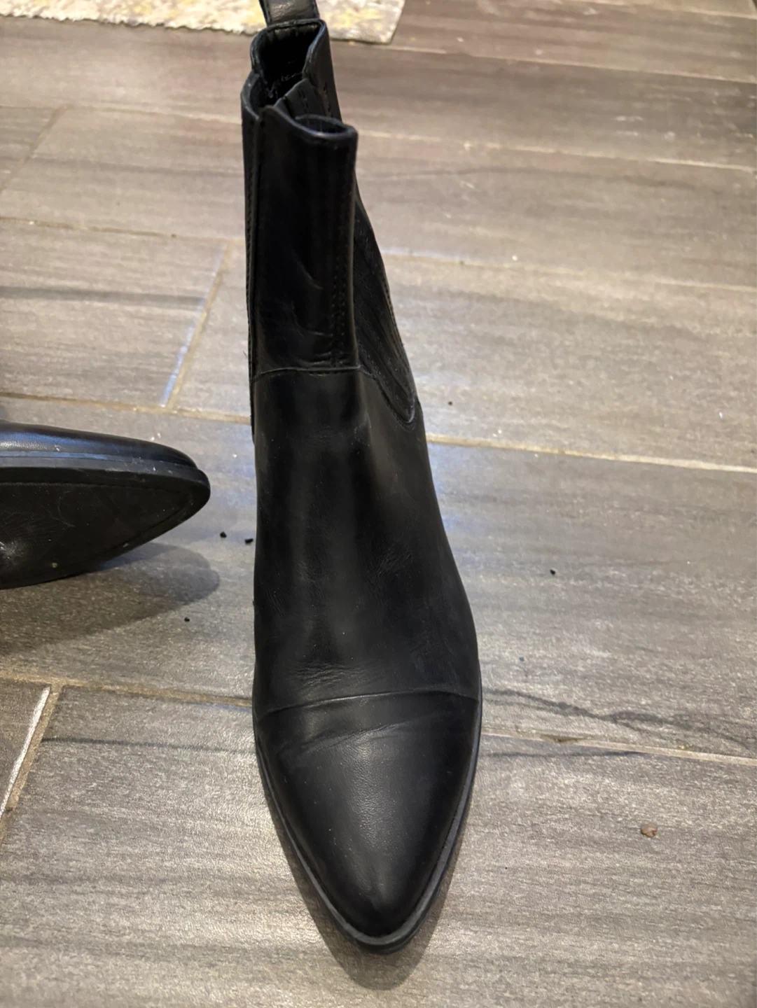 VAGBOND Black Leather Ankle Boots - photo 5
