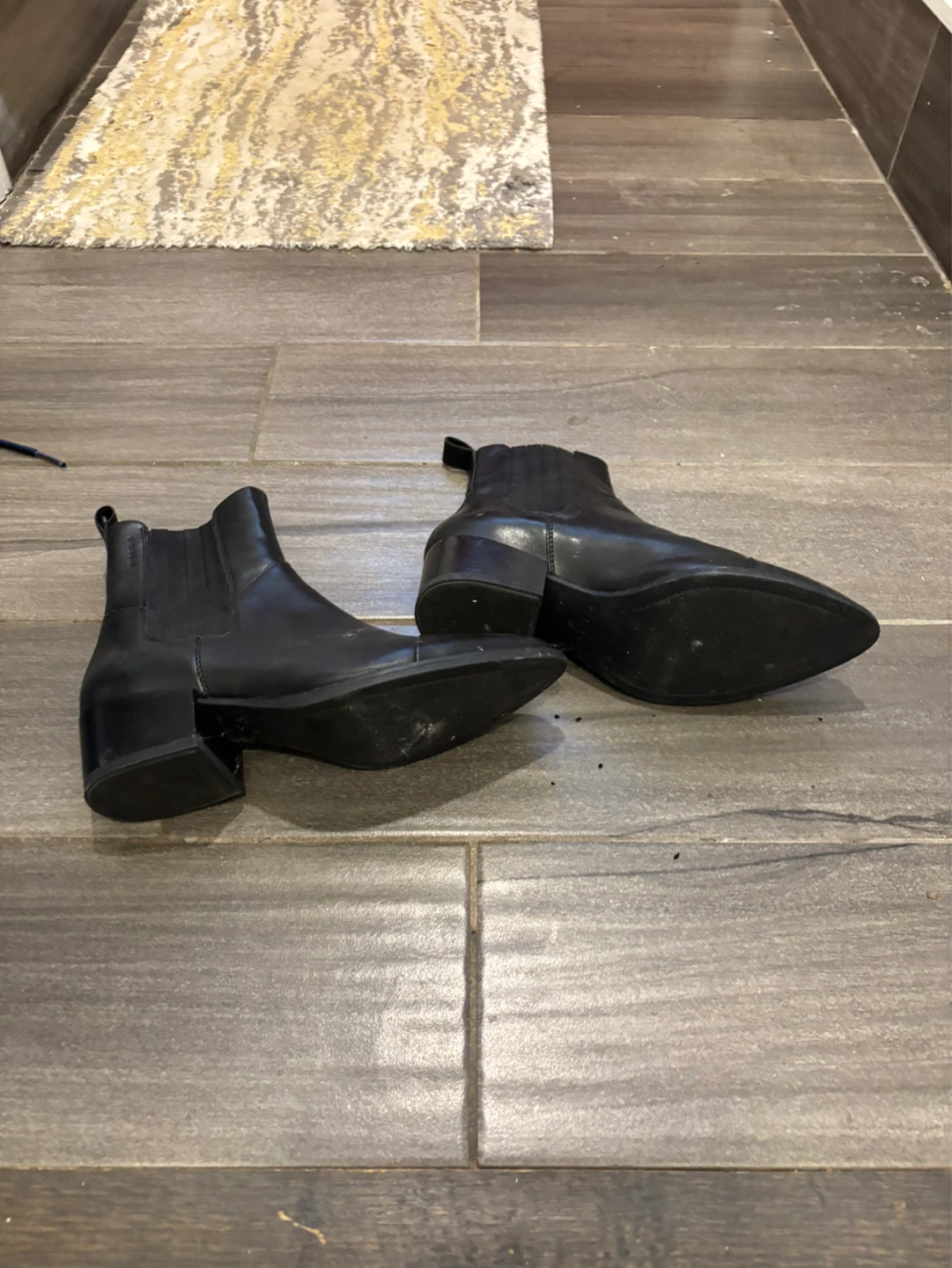 VAGBOND Black Leather Ankle Boots - photo 3