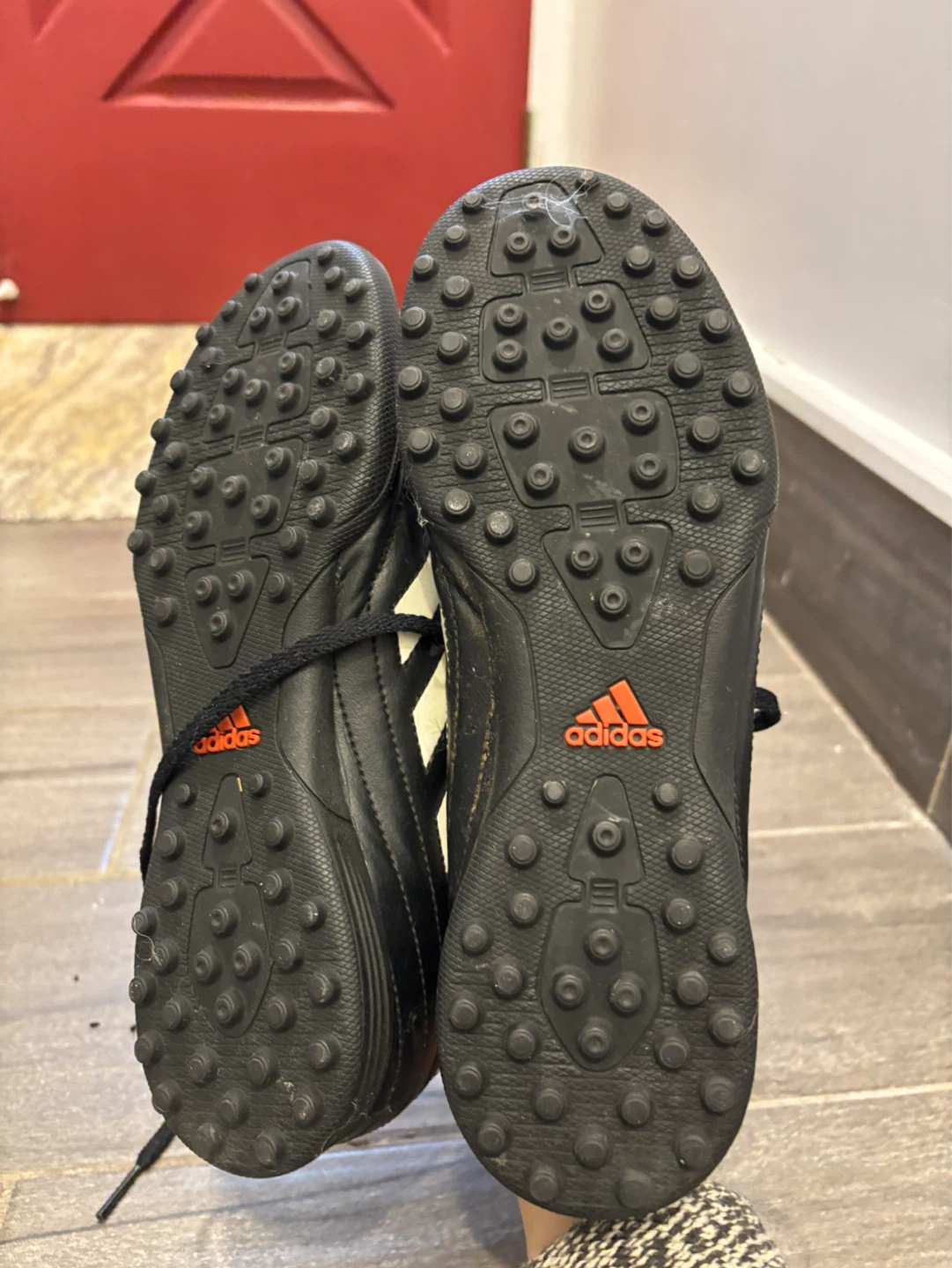 Adidas Soccer Cleats - Black/White - photo 3