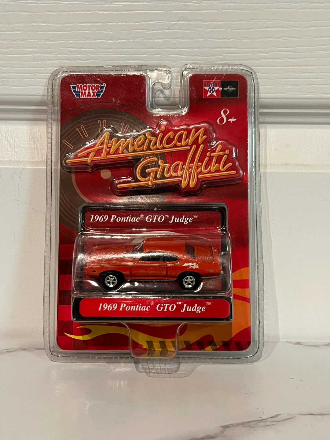 MotorMax American Graffiti 1969 Pontiac GTO Judge Toy Car