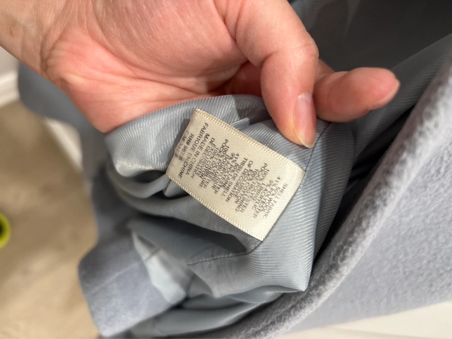 Rebecca Taylor DRY CLEANED Light Blue Coat with Chain Detail - photo 3