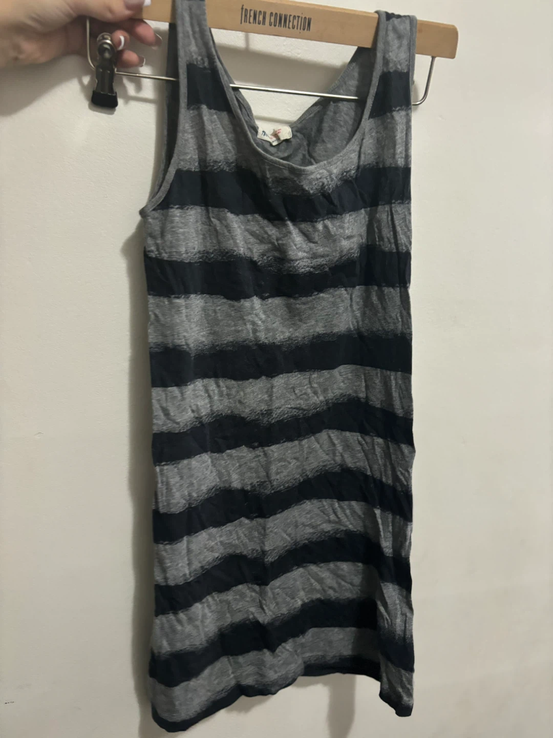 Kids tank H&M Grey and Black Striped Tank Top