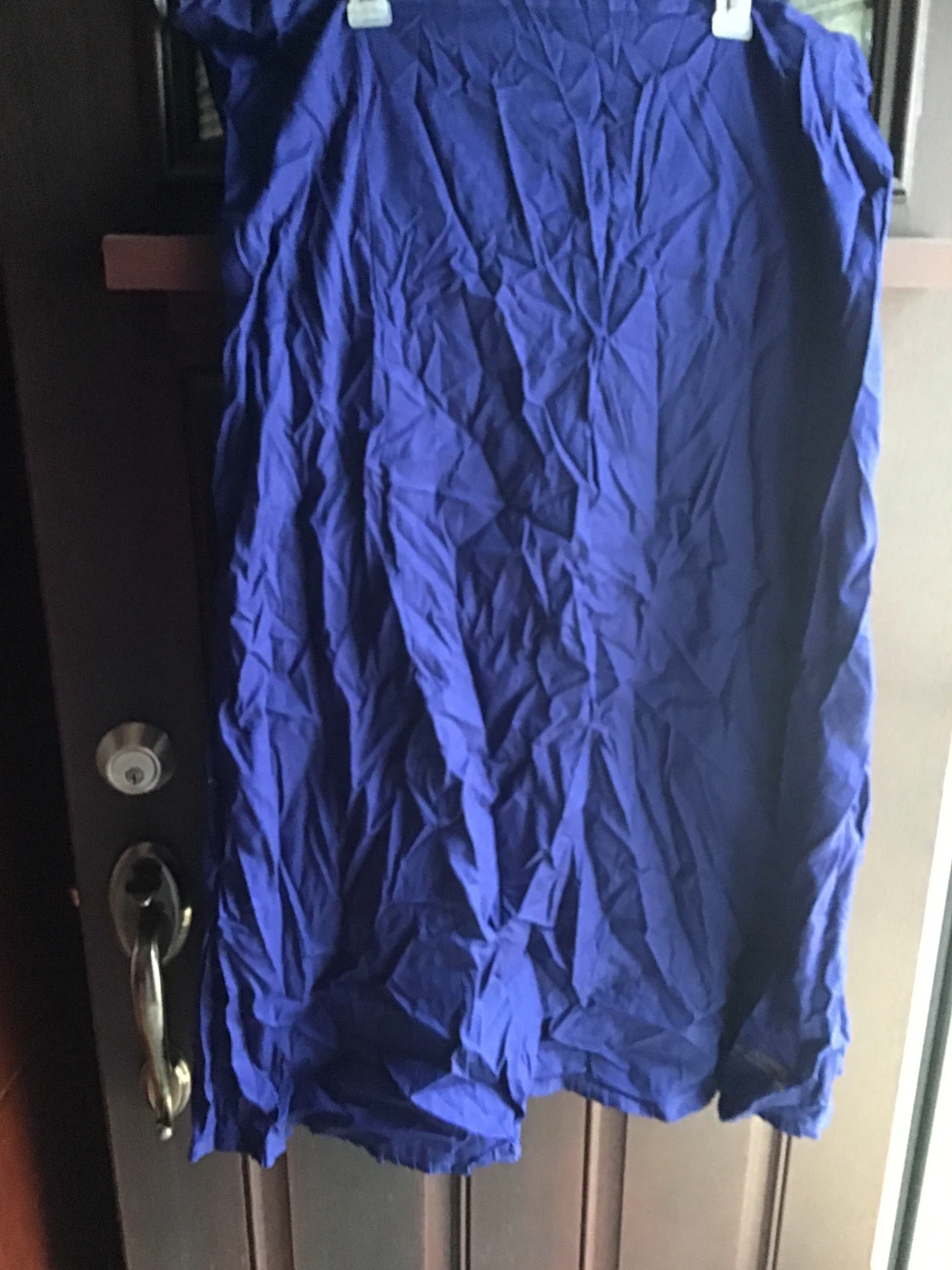 Blue Embellished saree and petticoat - photo 2