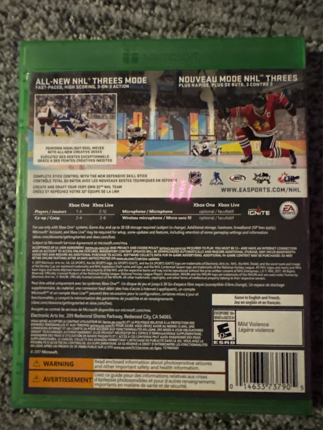 NHL 18 Video Game for Xbox One - photo 2
