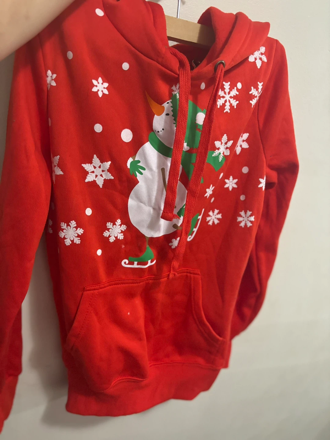Women’s smallChristmas Snowman Hoodie