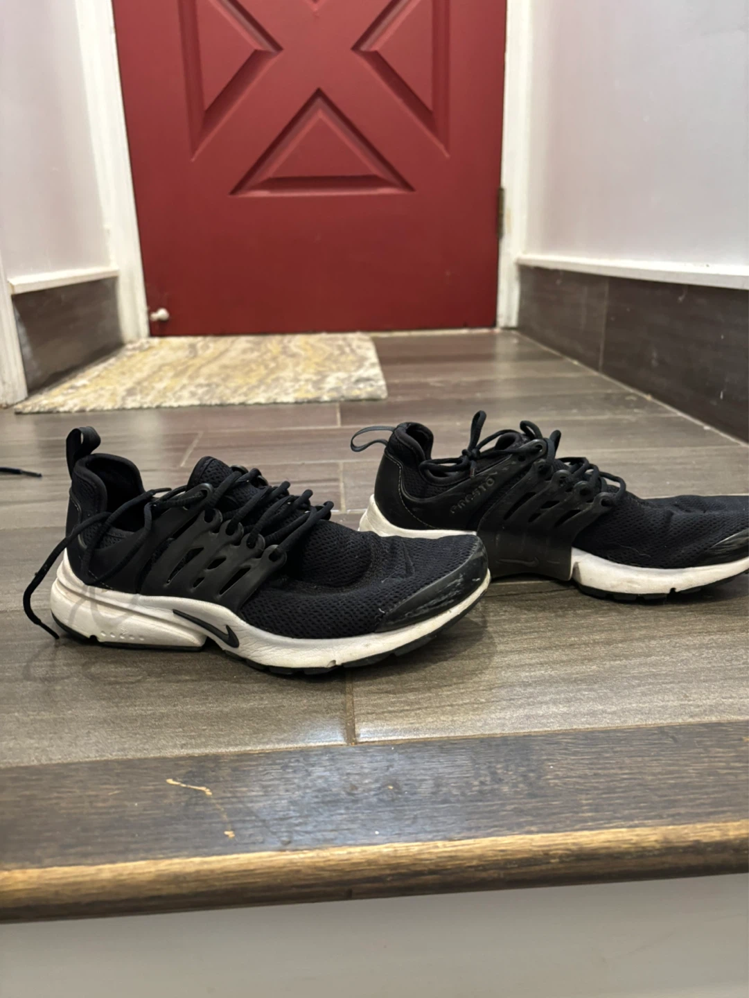 Nike Air Presto Black Running Shoes - photo 3