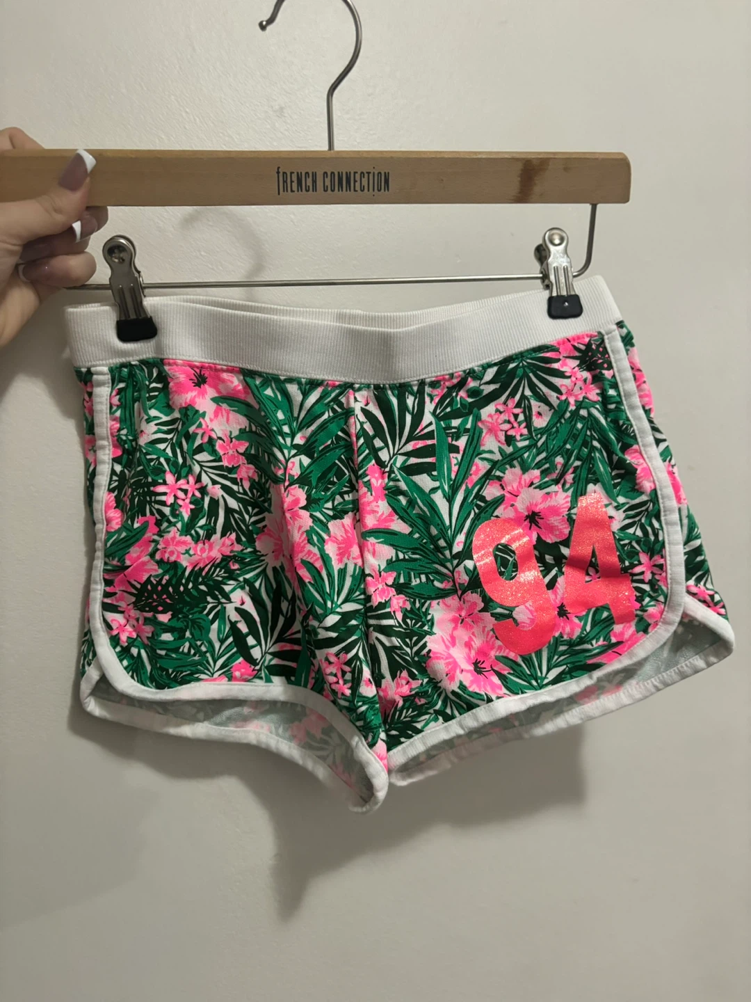 Girls' Pink Floral Shorts both shorts for $10 - photo 2
