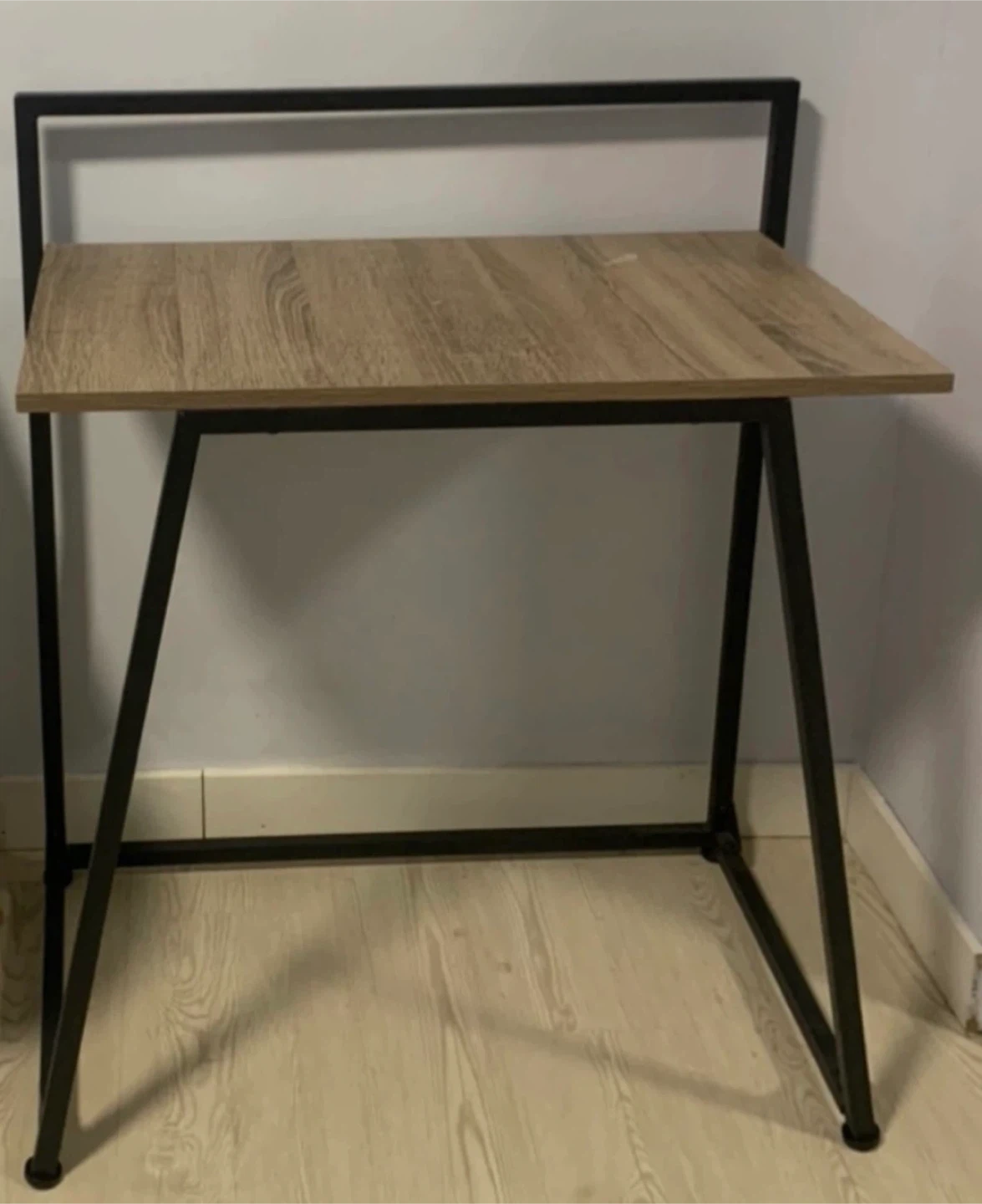 IKEA Wooden Top Metal Frame Desk - photo 2