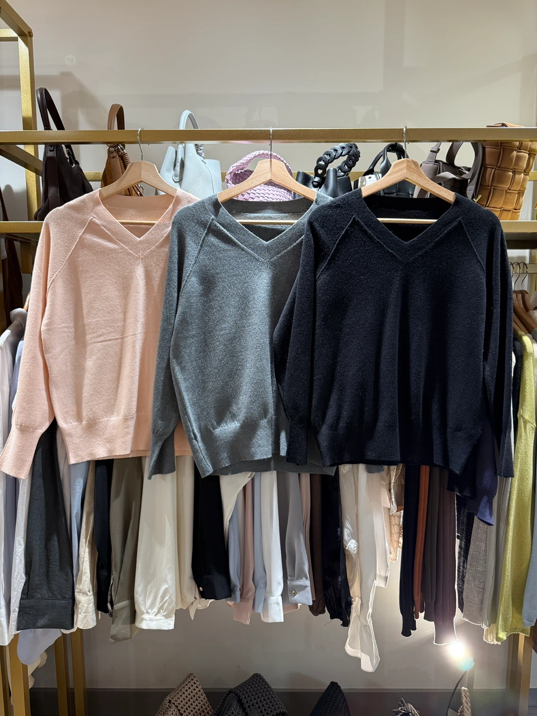 Woman’s V-Neck Sweater