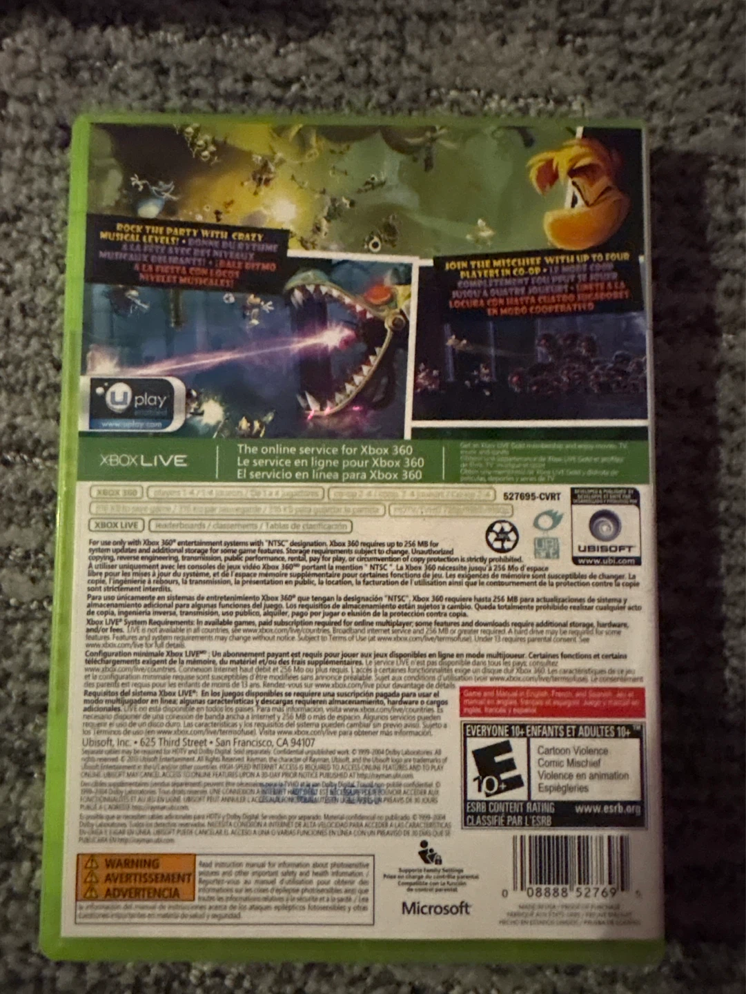 Rayman Legends Xbox 360 Game - photo 2