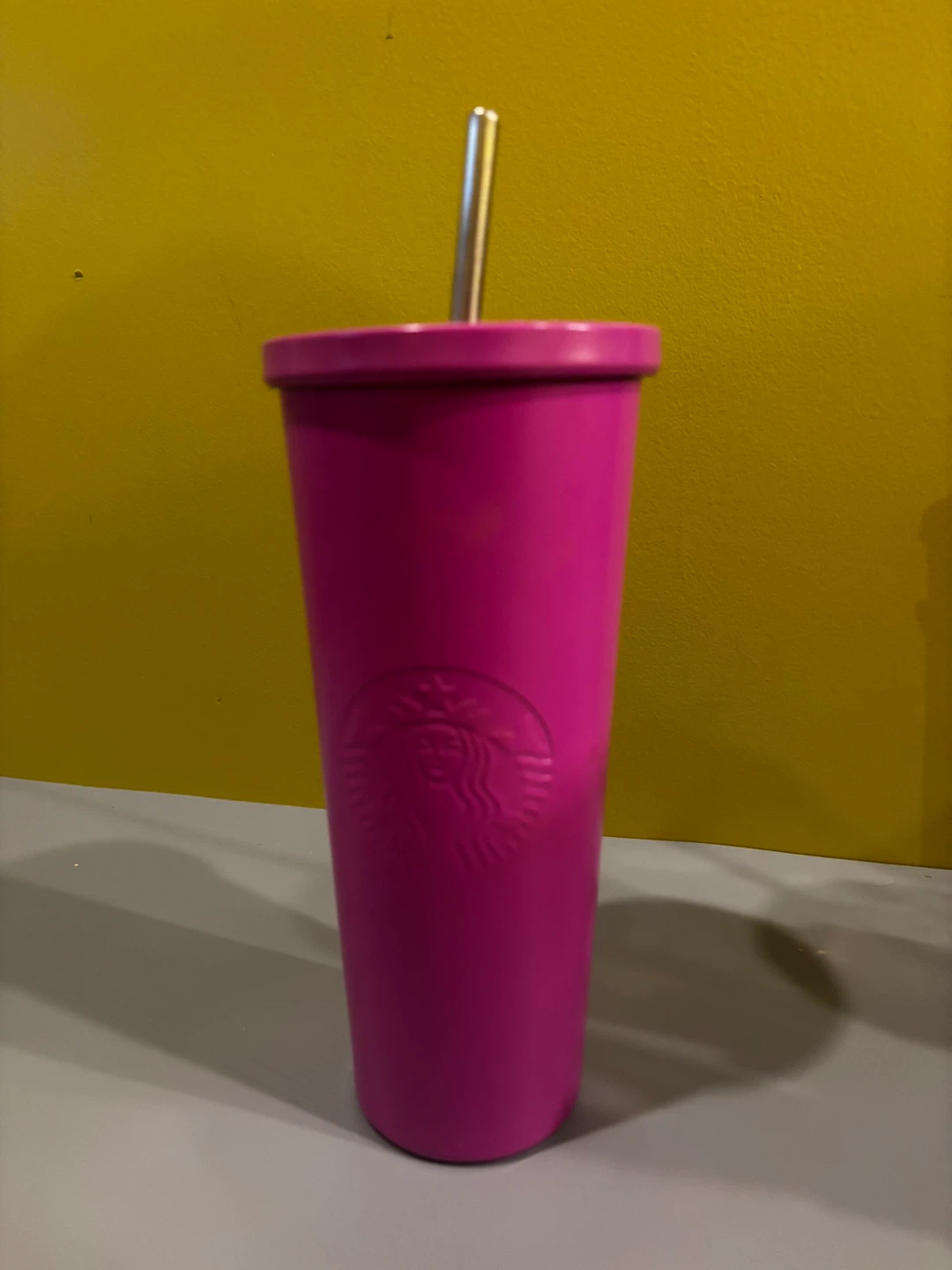 Starbucks Tumbler Cup with Straw - Pink