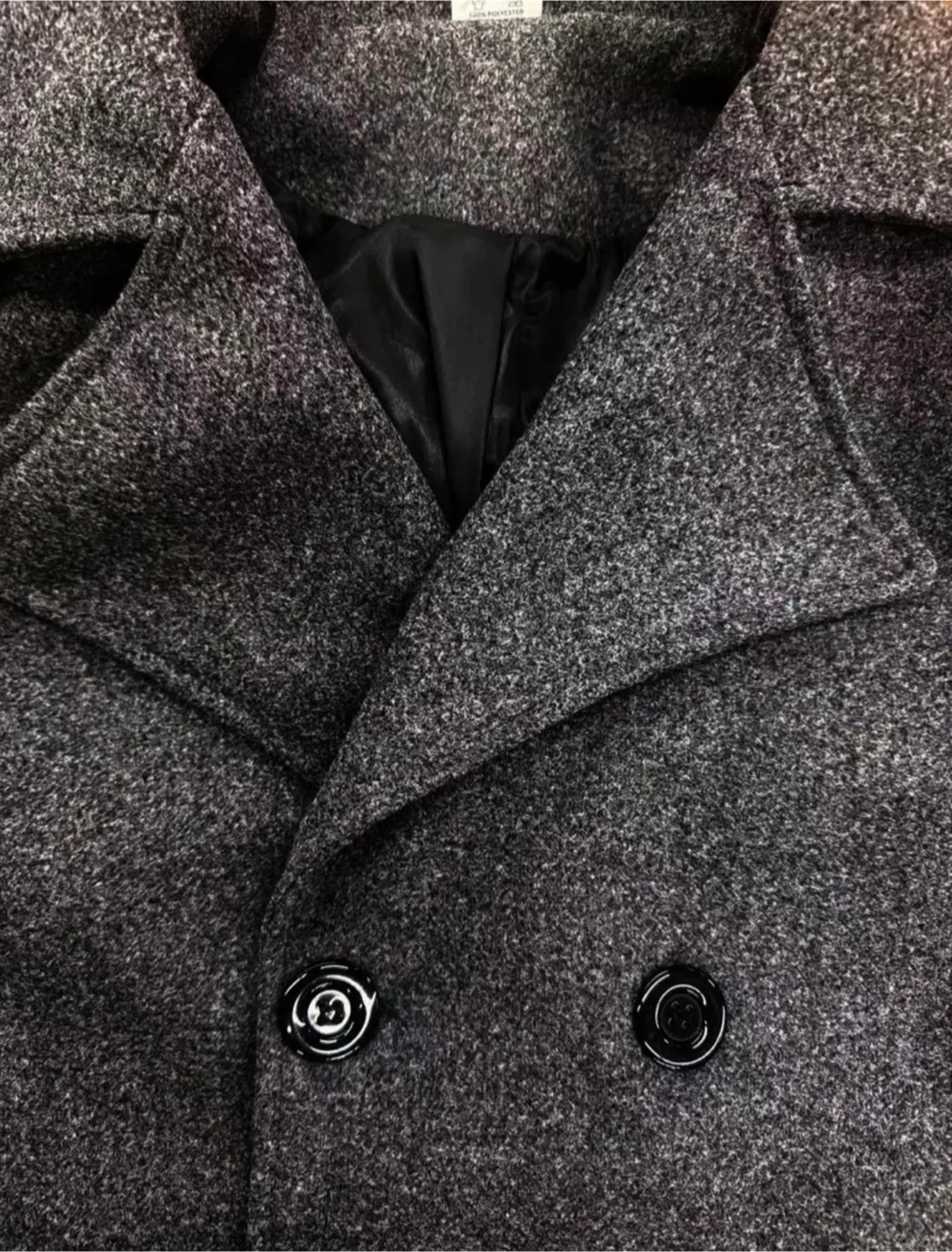 New Men's Grey Coat - photo 2
