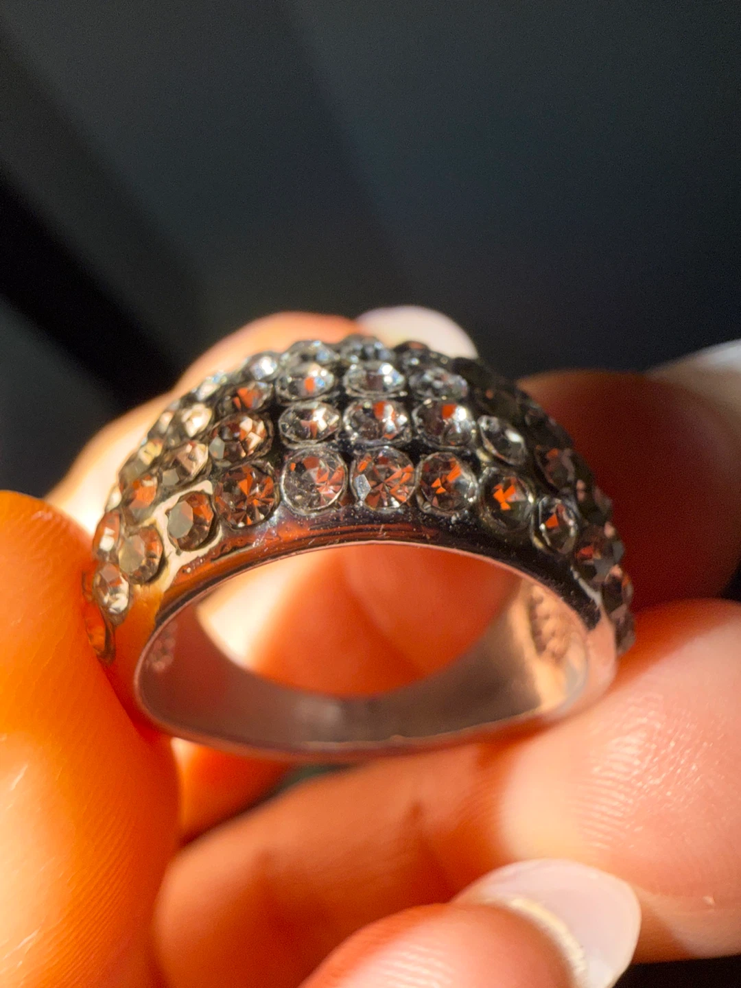 Sparkly Statement Ring
