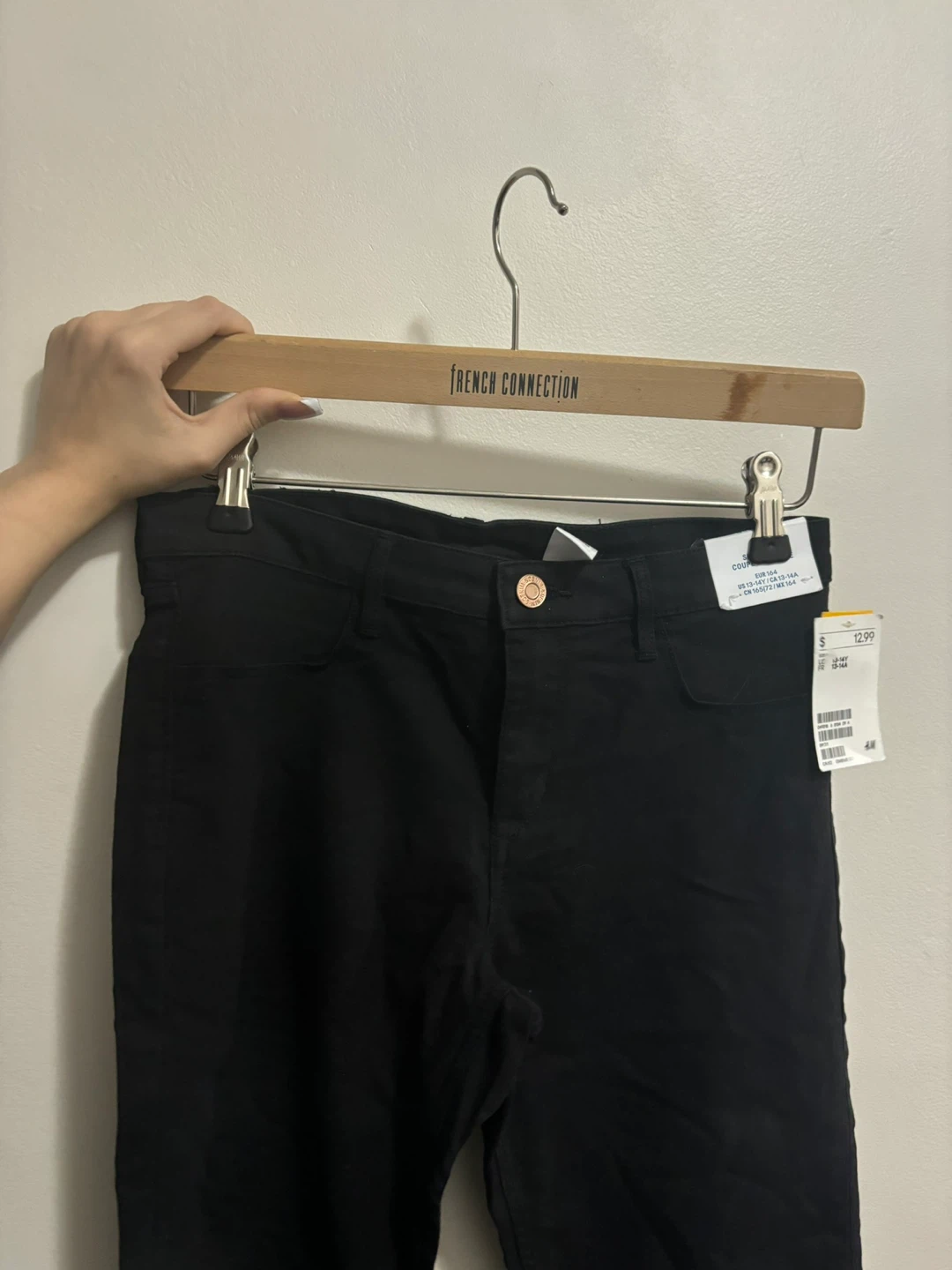 H&M Black Pants - Size 13-14Y