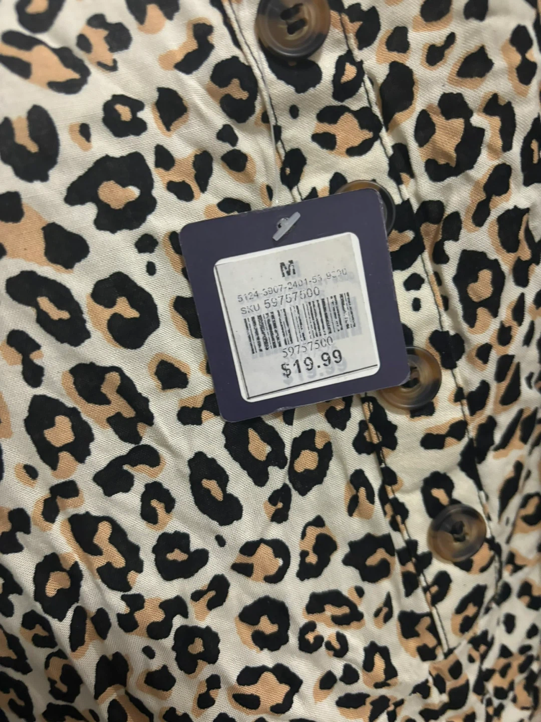 Cat & Jack Leopard Print Romper Size Mbkids - photo 2