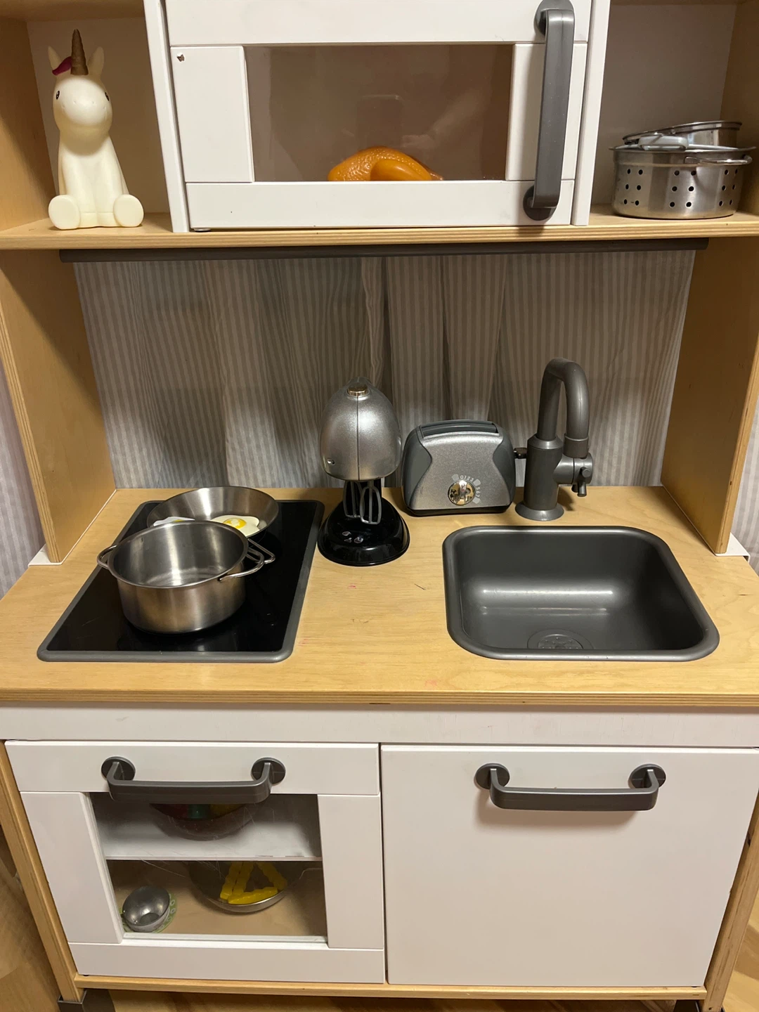Ikea Wooden Play Kitchen with Accessories - photo 3