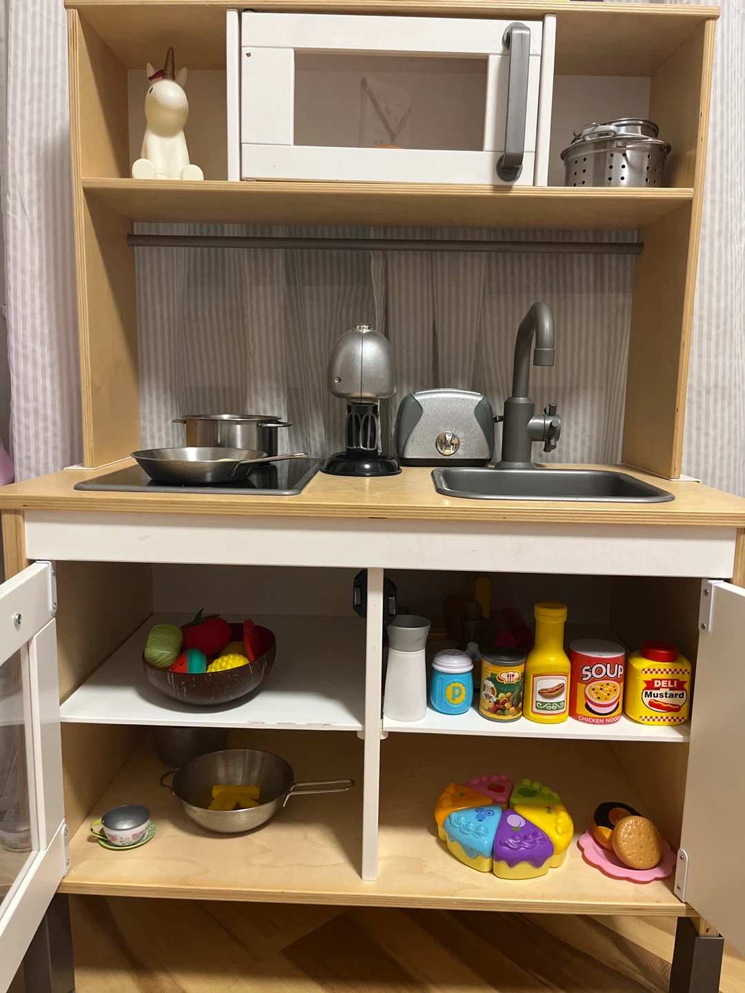 Ikea Wooden Play Kitchen with Accessories - photo 2