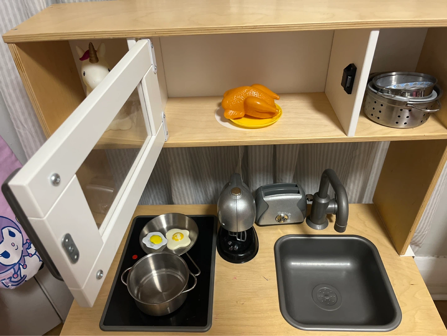 Ikea Wooden Play Kitchen with Accessories - photo 5