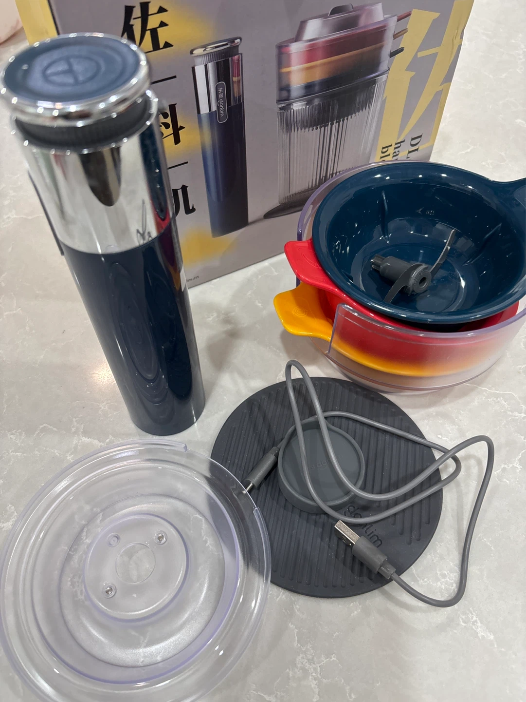 Hand Blender Set -USB chargeable - photo 2