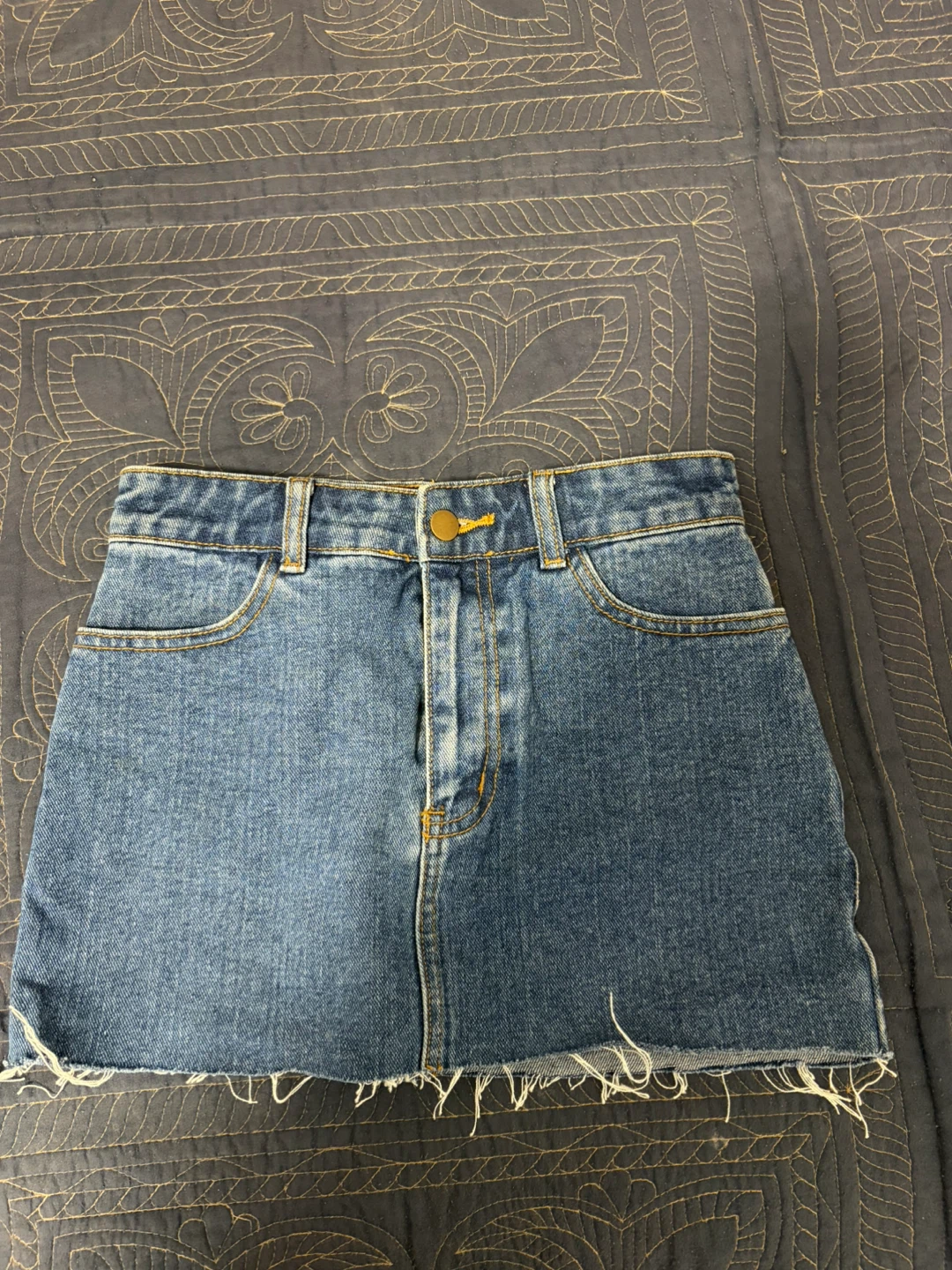 Distressed Denim Overalls & Skirts Lot