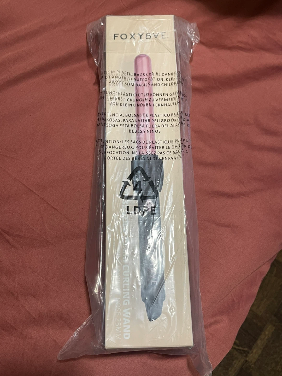 FoxyBae 25mm Curling Wand - Rose Gold - photo 2