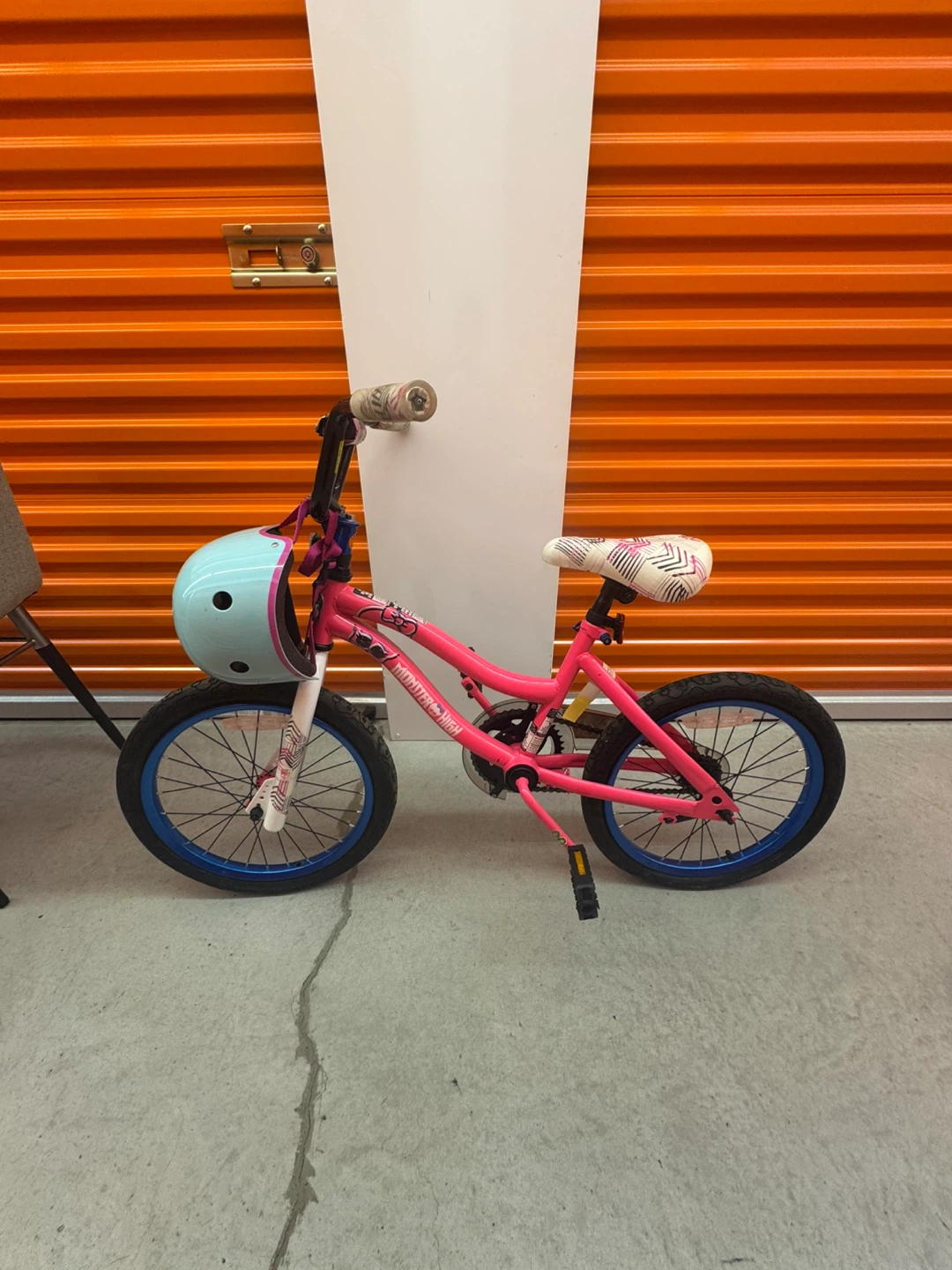 Monster High Kids Bike with Helmet