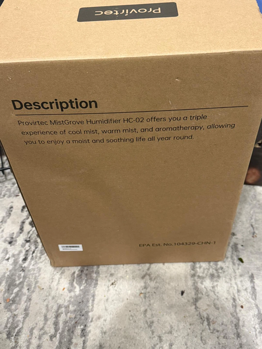 Provirtec MistGrove Humidifier HC-02 - photo 2