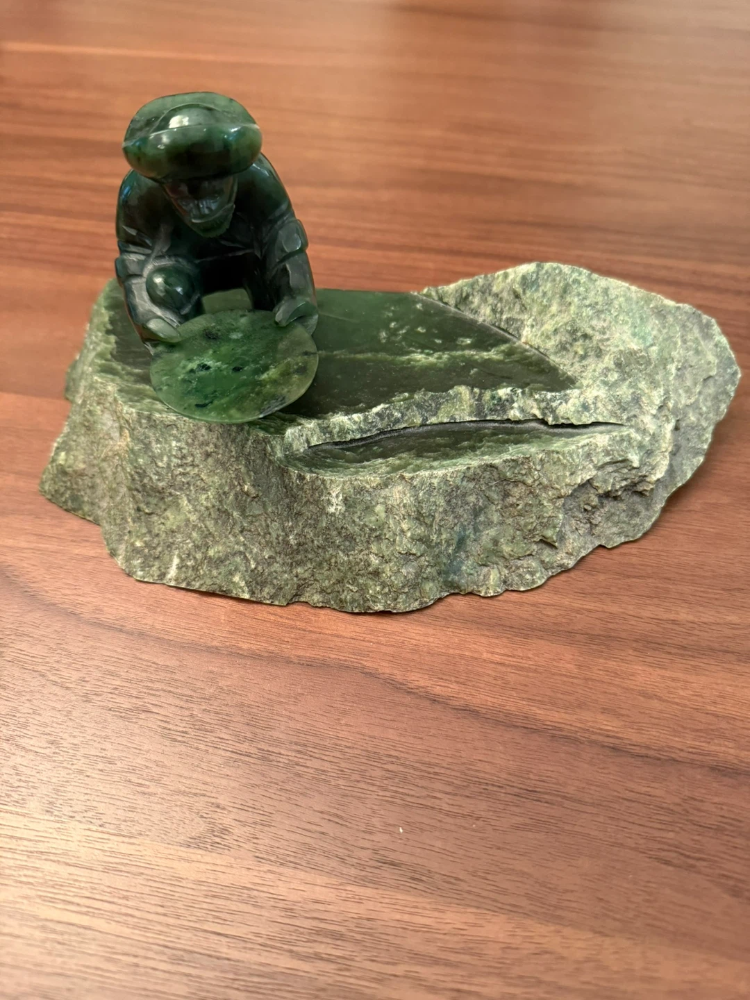Green Jade Figurine