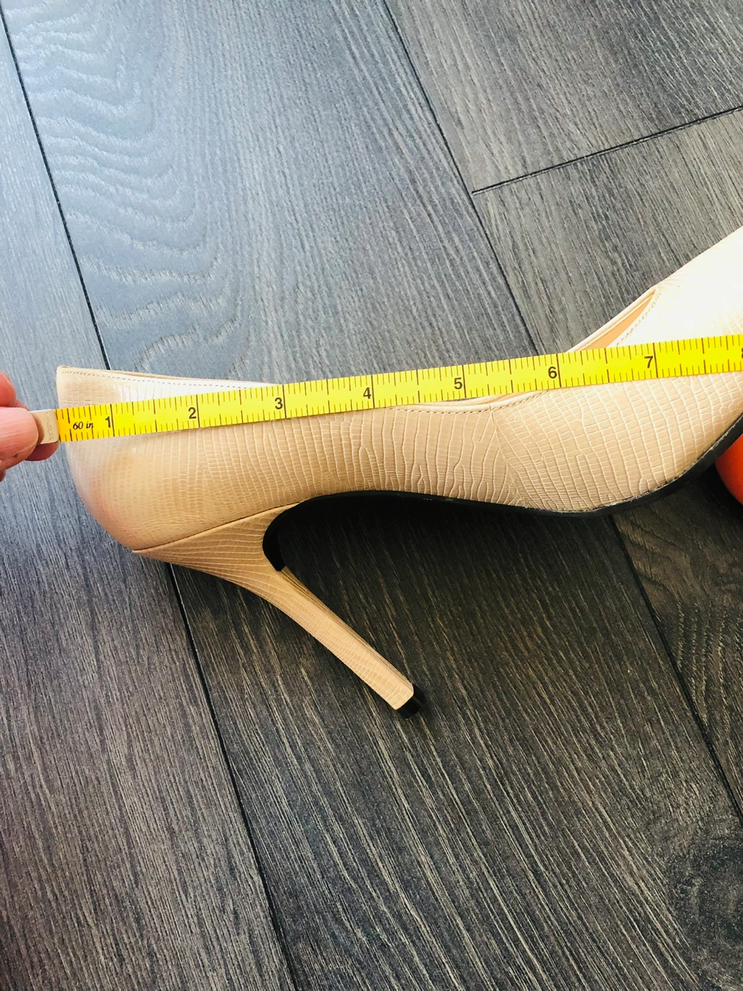 ALDO Women's Beige Faux Snake Print Heels Size 9 - photo 5