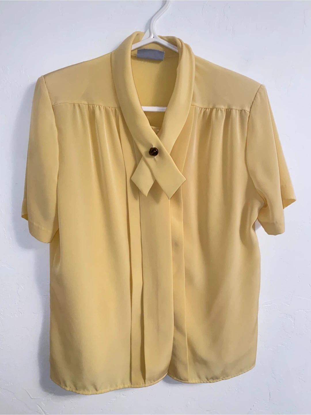 Vintage Blouse - Yellow