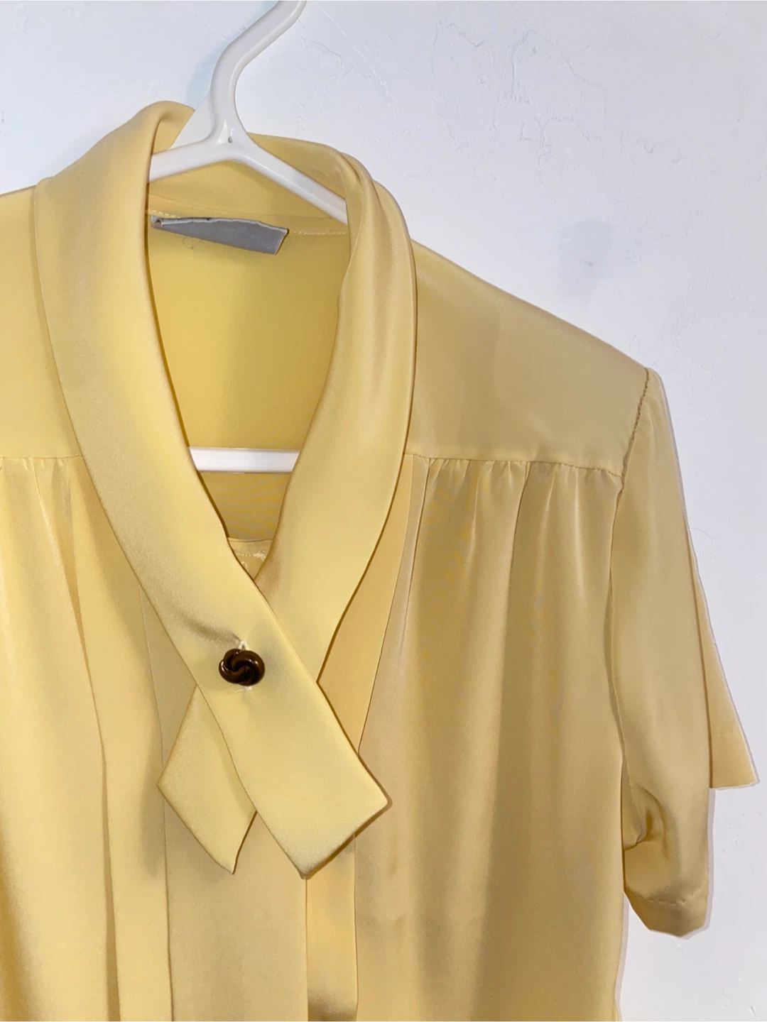 Vintage Blouse - Yellow - photo 5