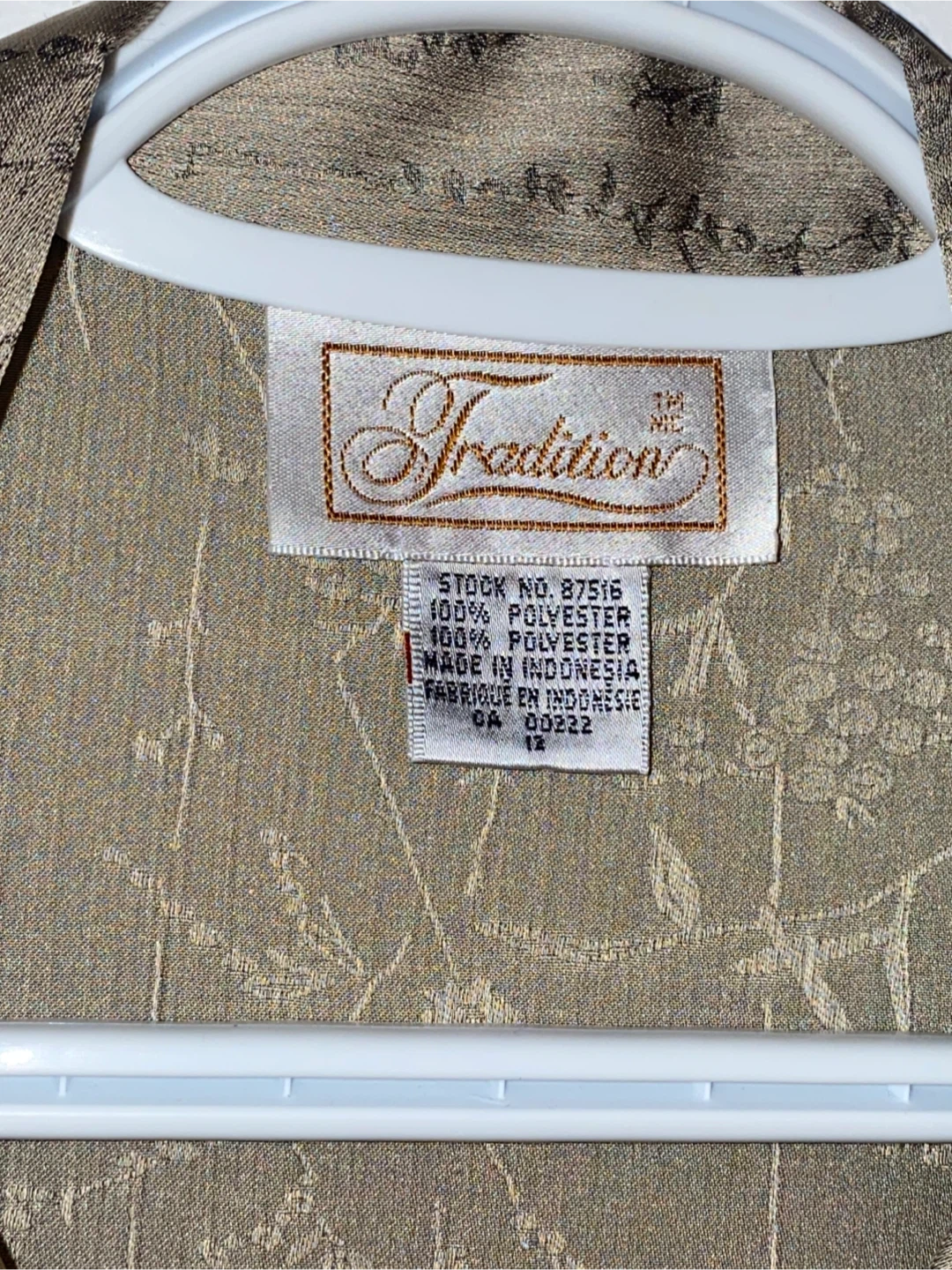 Vintage Women's Button-Up Blouse - Size 12 - photo 3