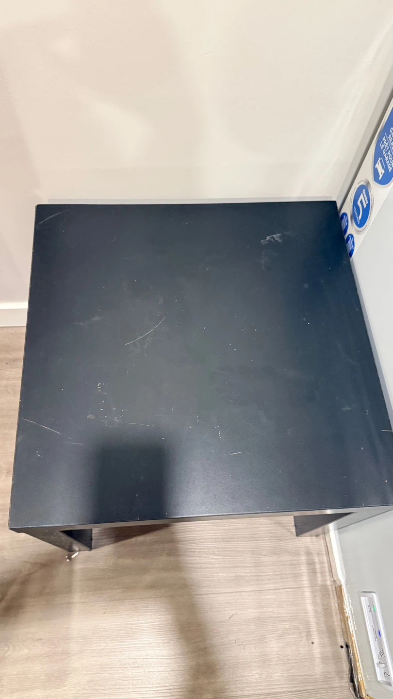 Black Side Table