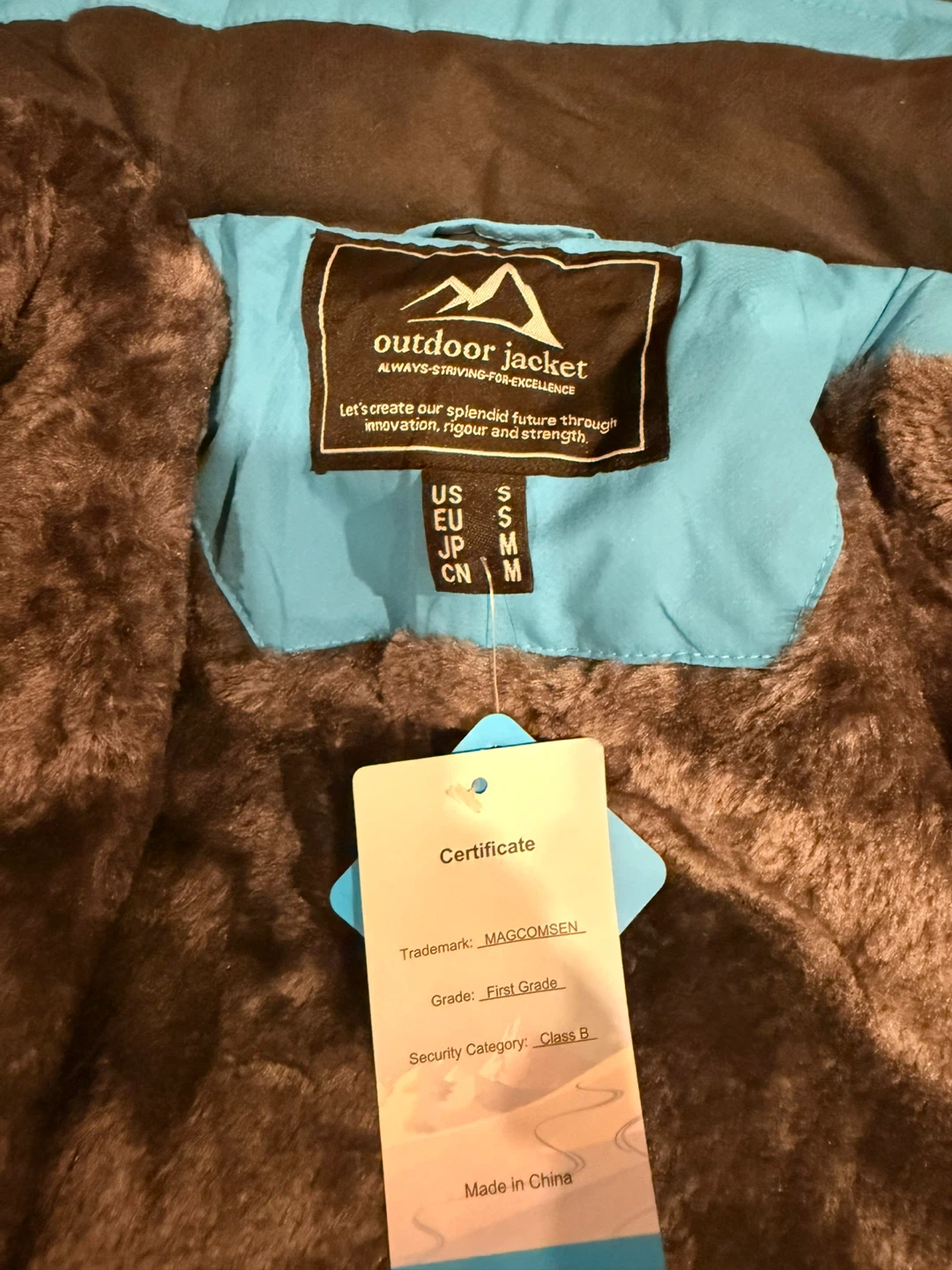MAGCOMSEN Outdoor Jacket - Sky Blue - Size M - photo 3
