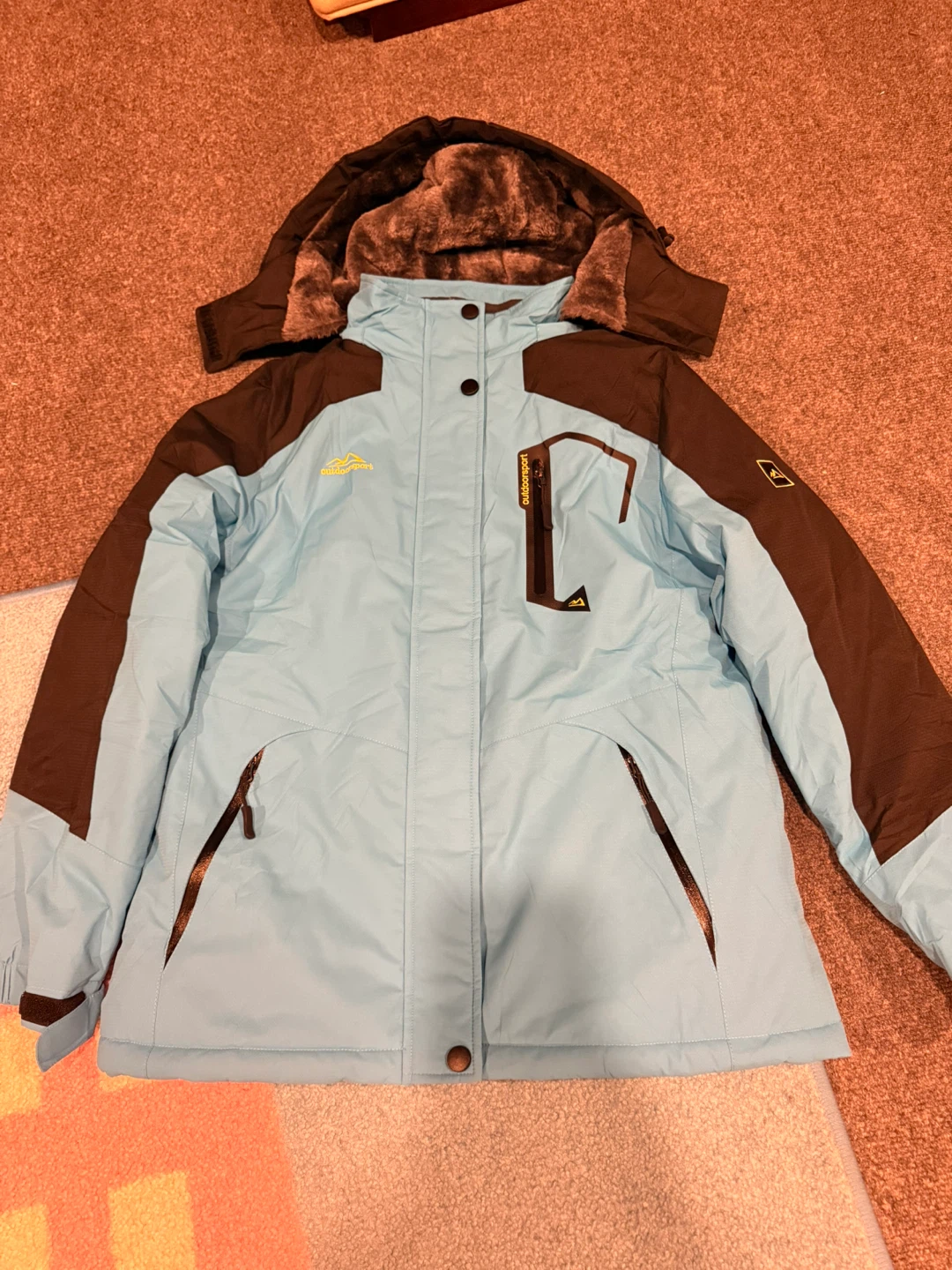 MAGCOMSEN Outdoor Jacket - Sky Blue - Size M