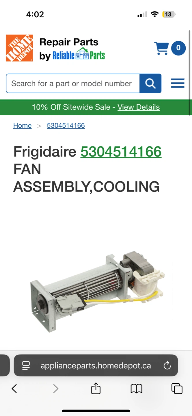 New Frigidaire 5304514166 Fan Assembly / Electrolux - photo 3