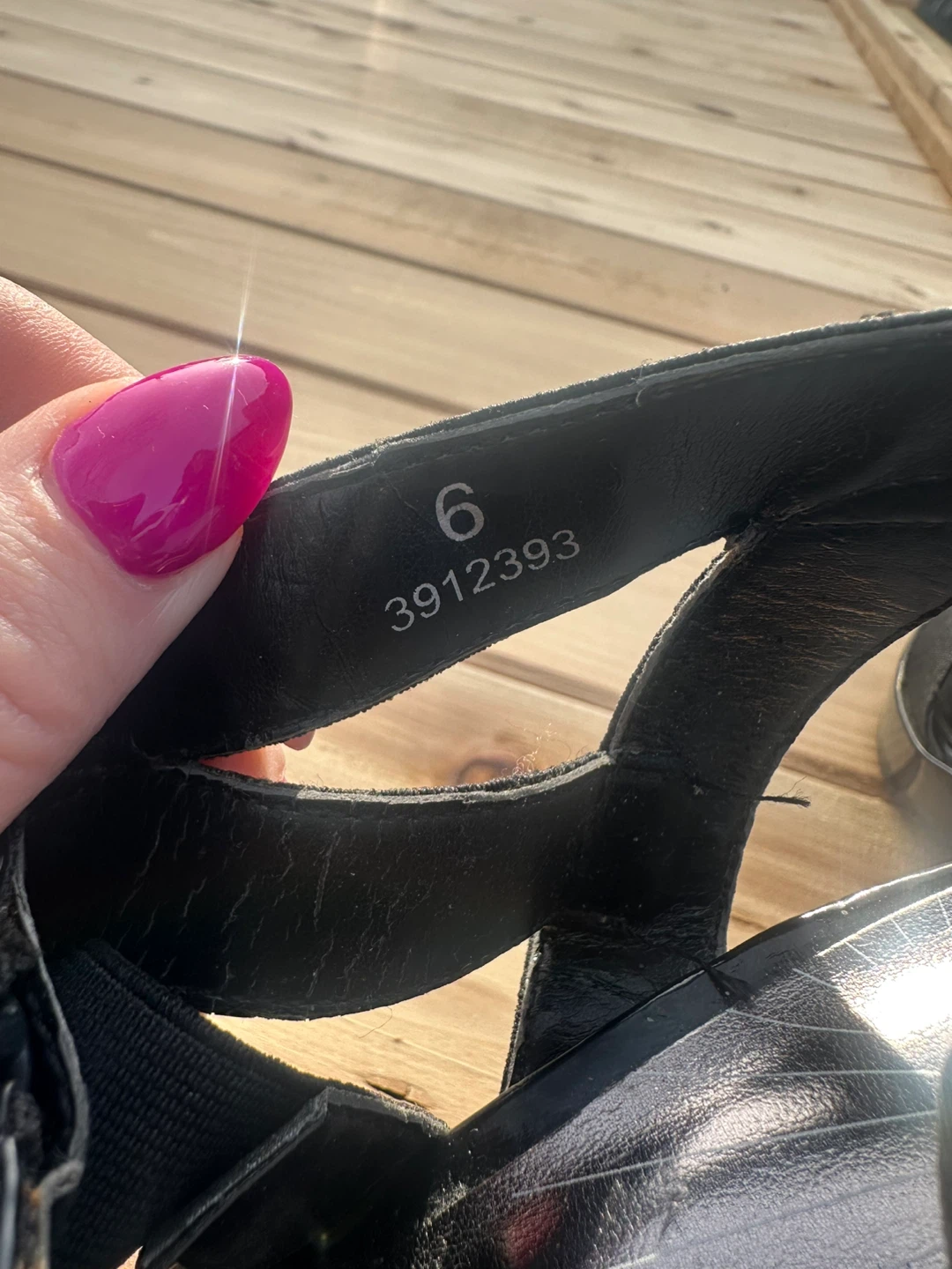 Black Wedge Heels - photo 3