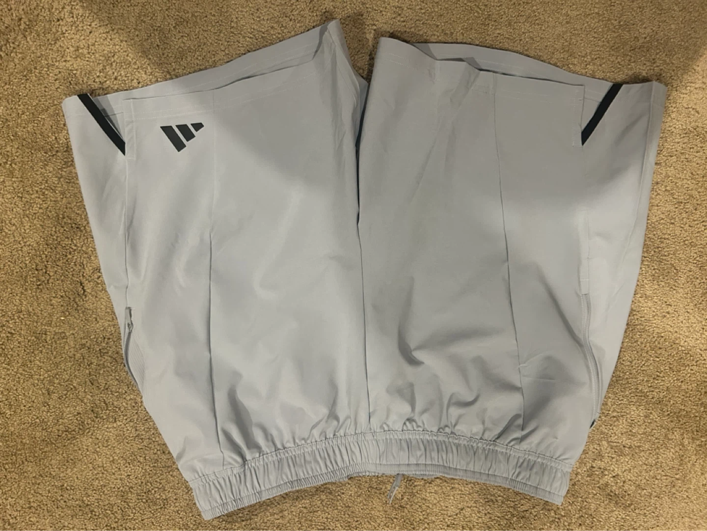 Adidas Grey Hoodie and Shorts Set large - photo 2