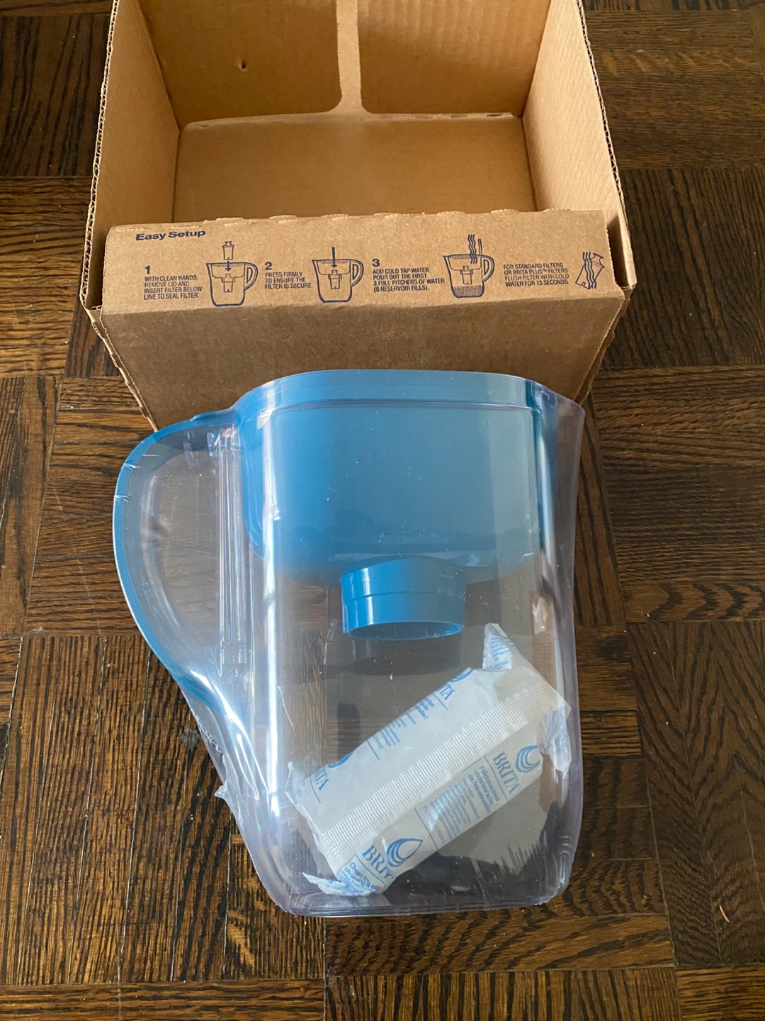 Brita water filter pitcher (6 cups)