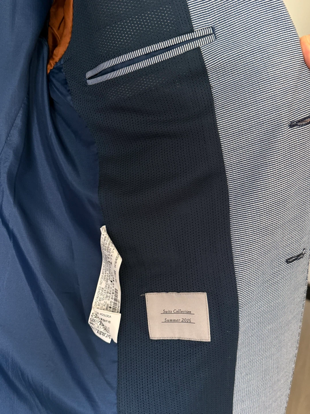 ZARA MAN Striped Blazer - Size 48 - photo 4