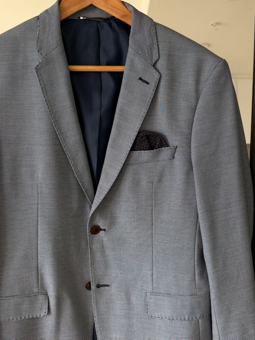 ZARA MAN Striped Blazer - Size 48 - photo 2